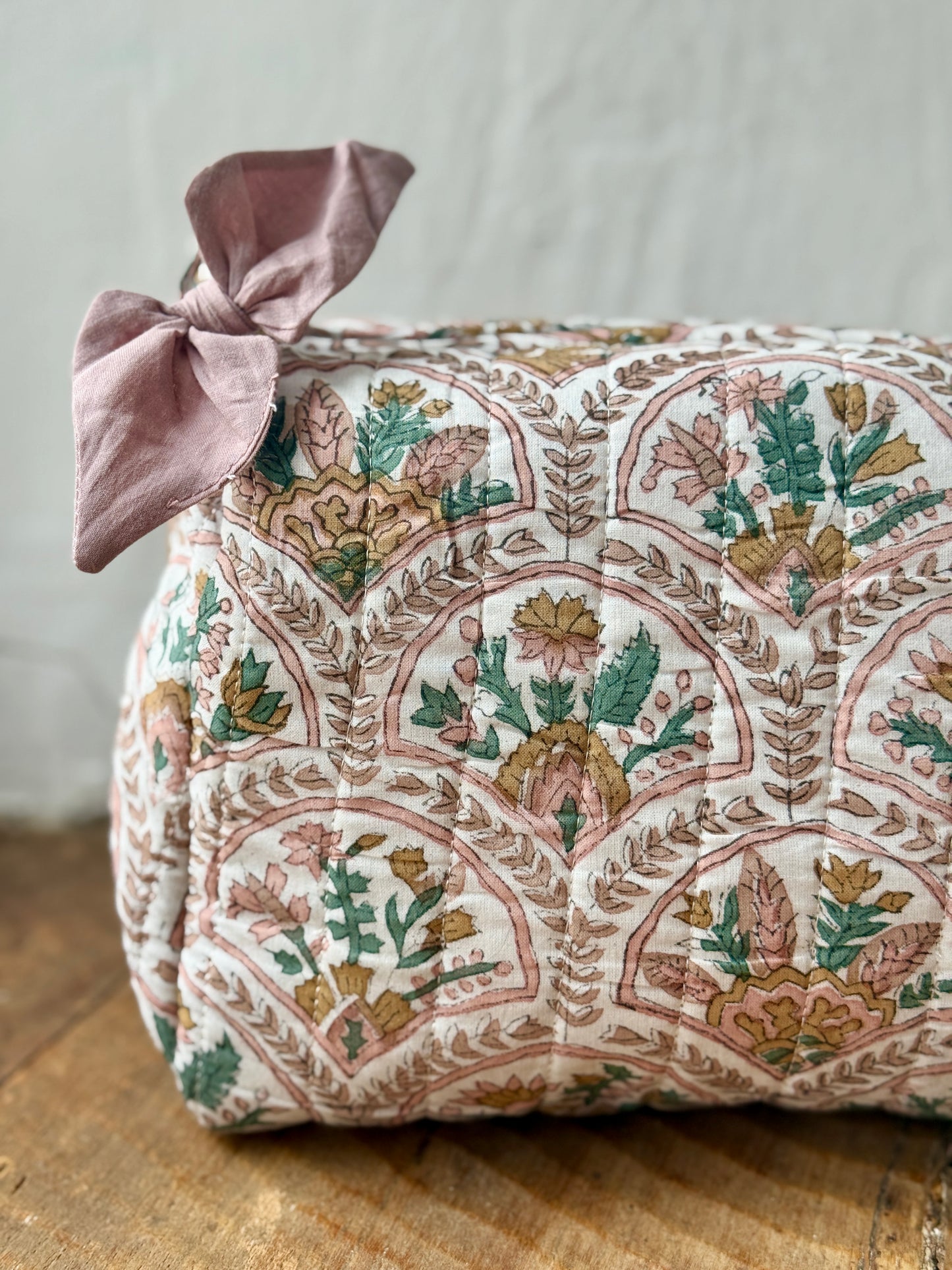Hand Block Printed Wash Bags