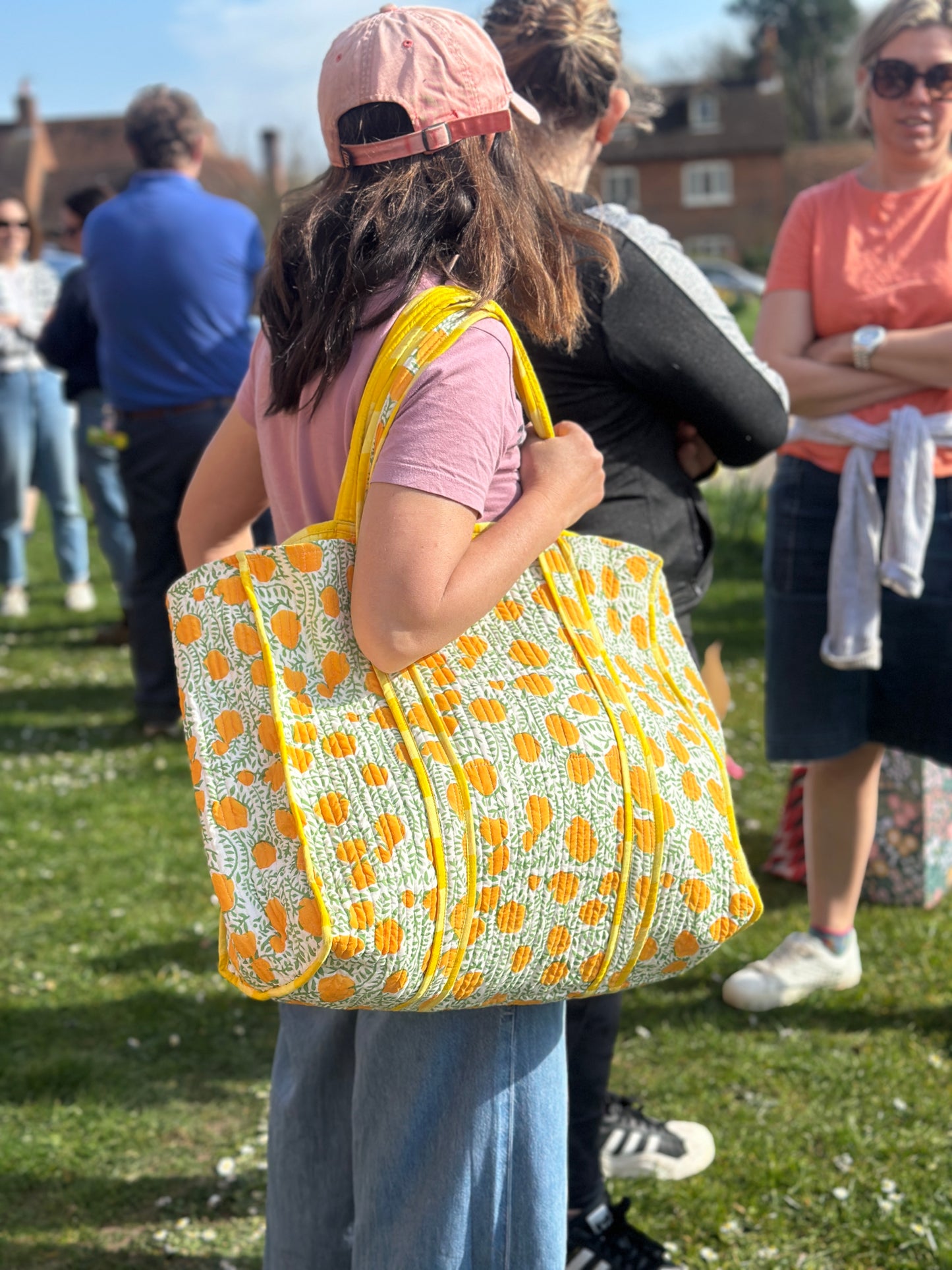 Lemon Tree XL Beach Tote