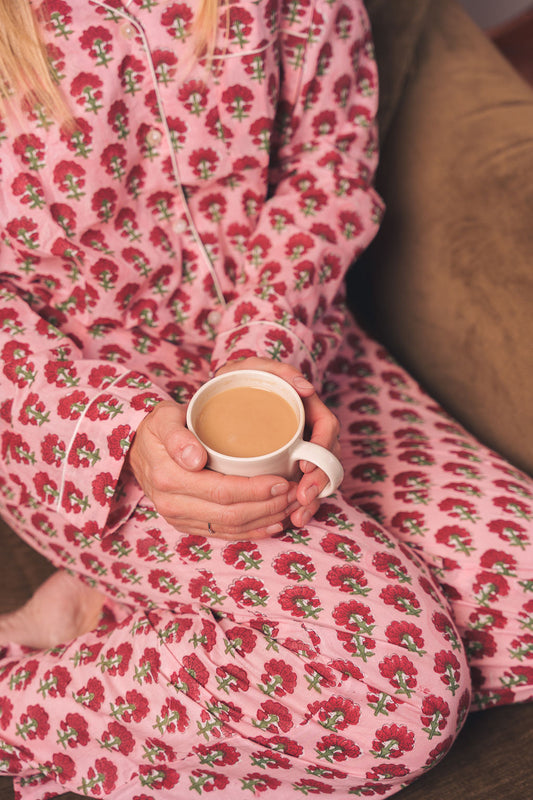 Clearance Cotton Print Pyjamas