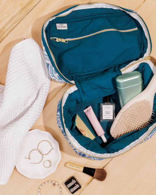Blue City Courtyard Vanity Case