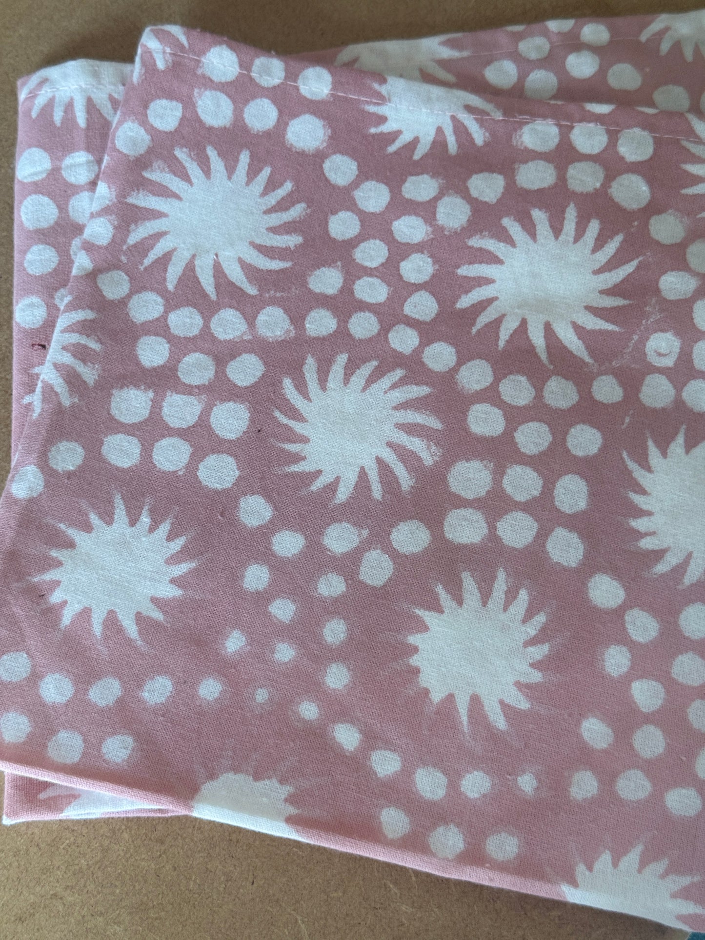 SECONDS Sunburst Block Print Napkins