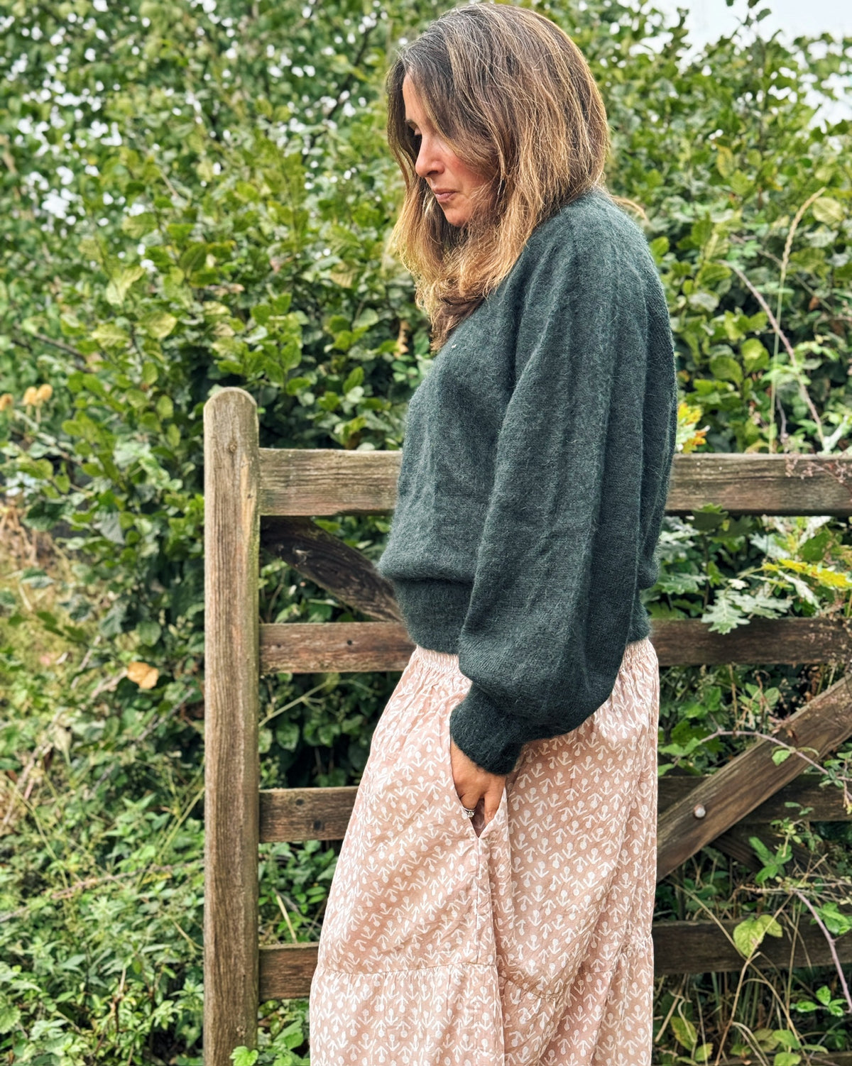 Hand Block Printed Maxi Skirts