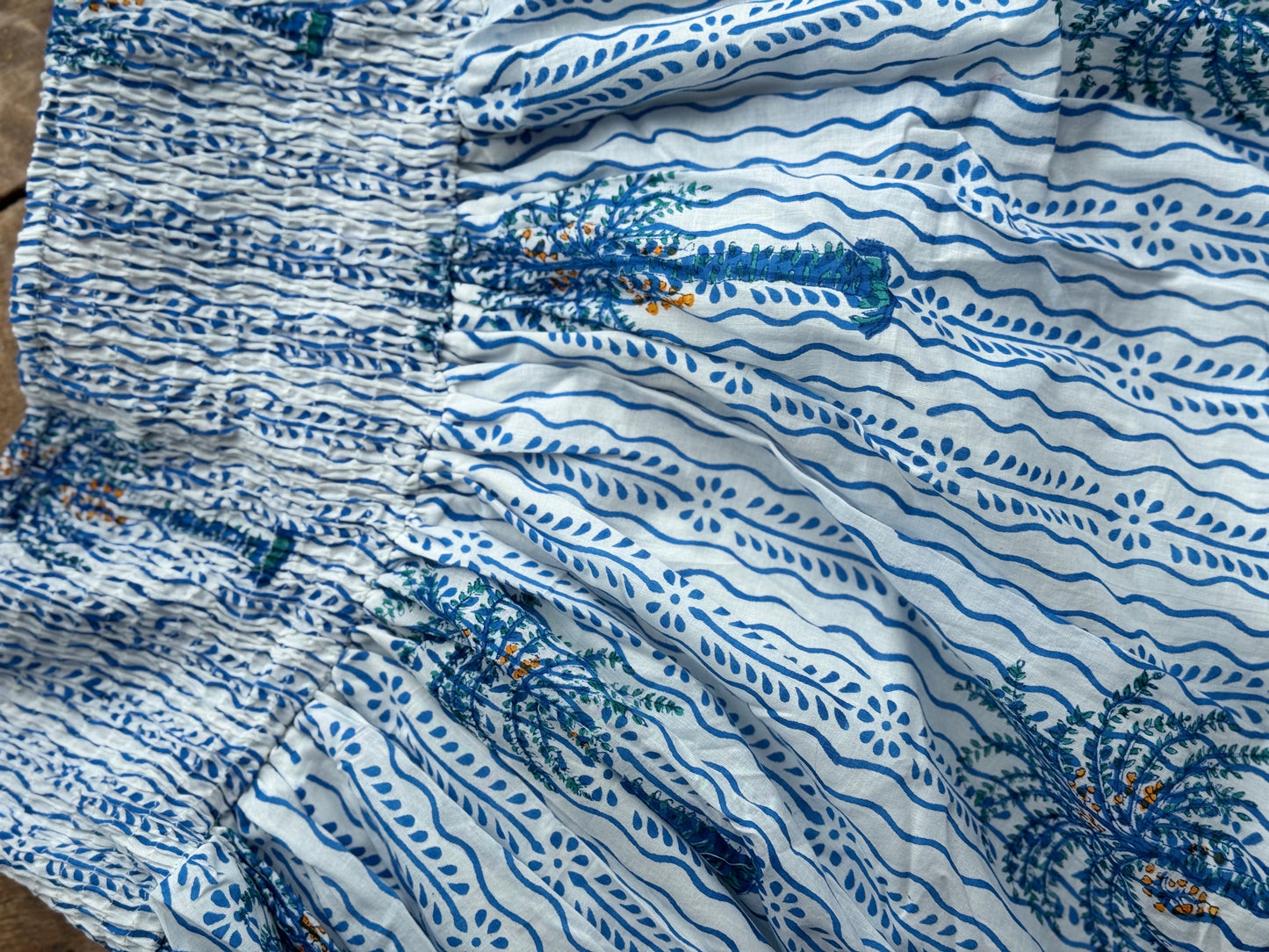 Hand Block Printed Maxi Skirts