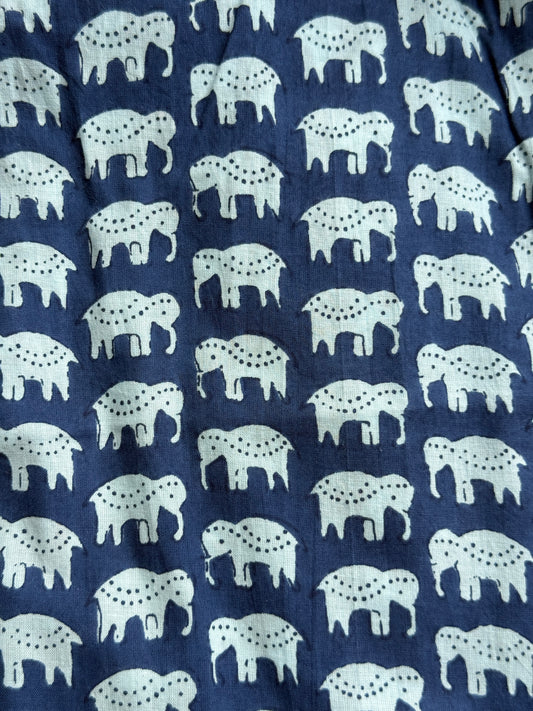 Block Print Pyjama Bottoms