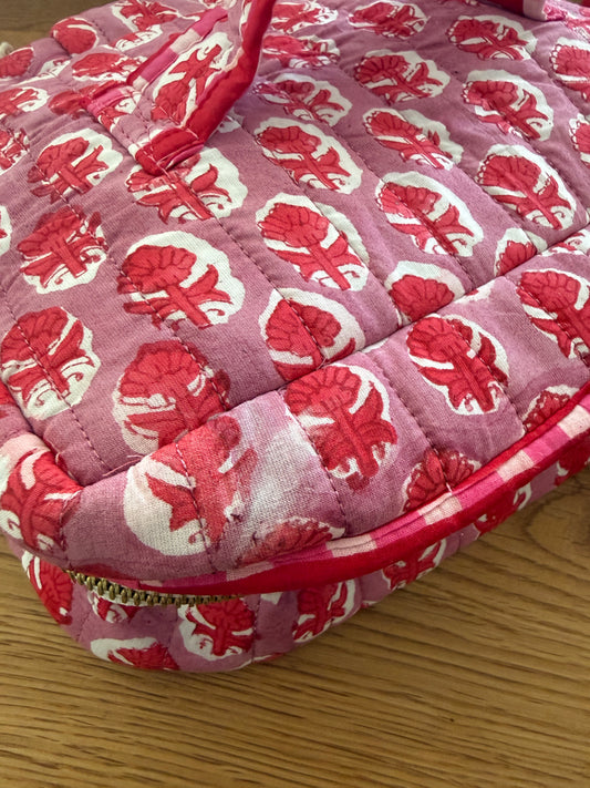 SECONDS Bright Pink Buti Vanity Case