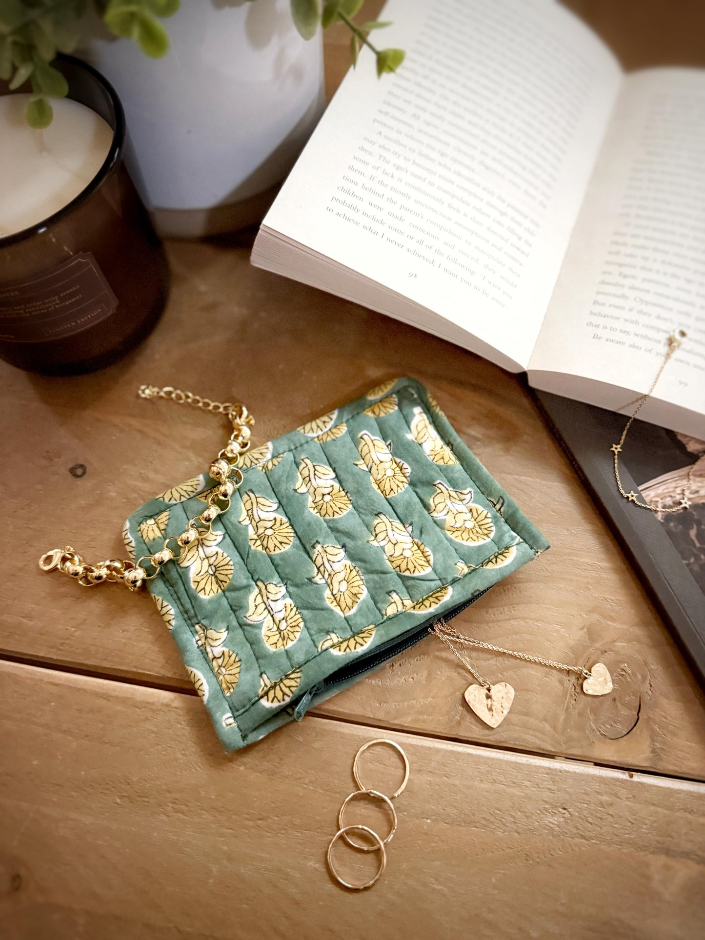 Block Print Coin Purses