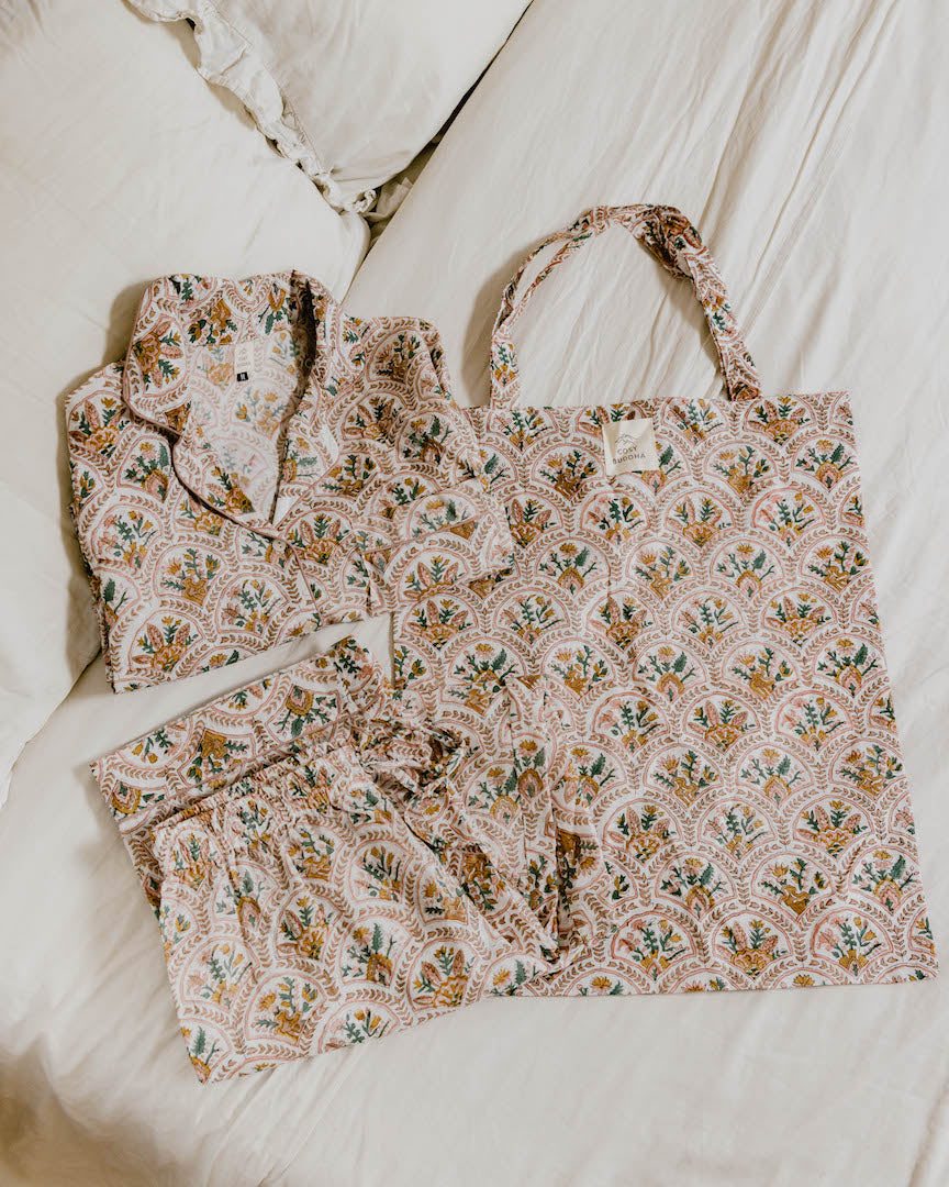Cotton Print Pyjamas