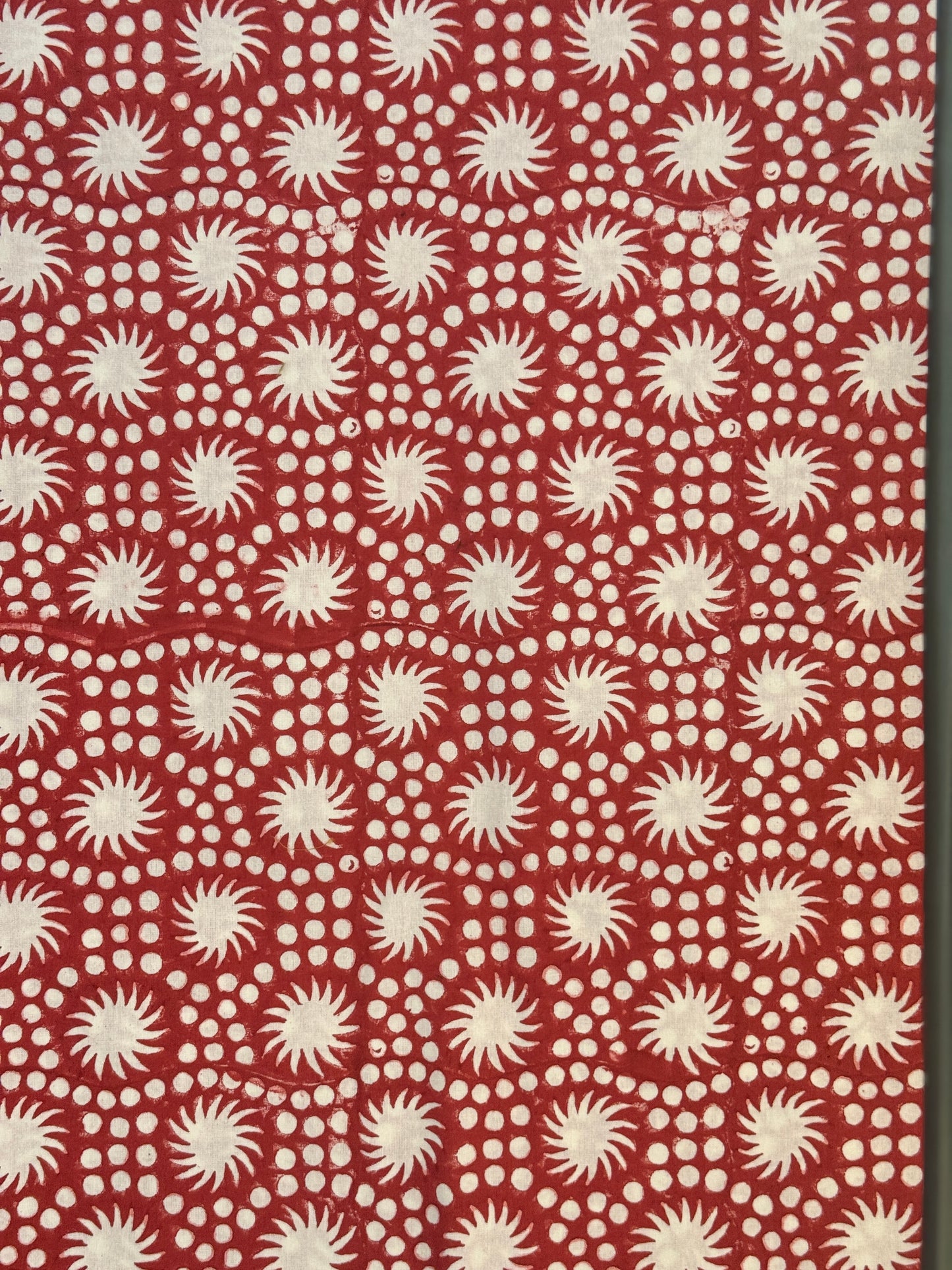 SECONDS Sunburst Block Print Tablecloths