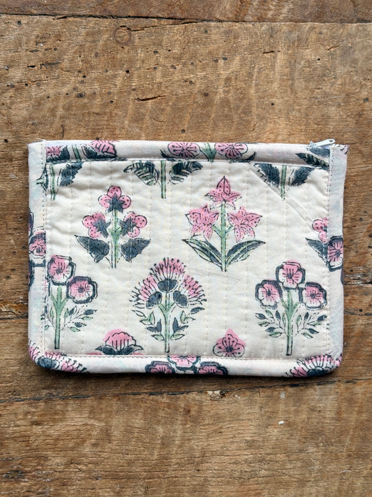 Block Print Flat Pouches