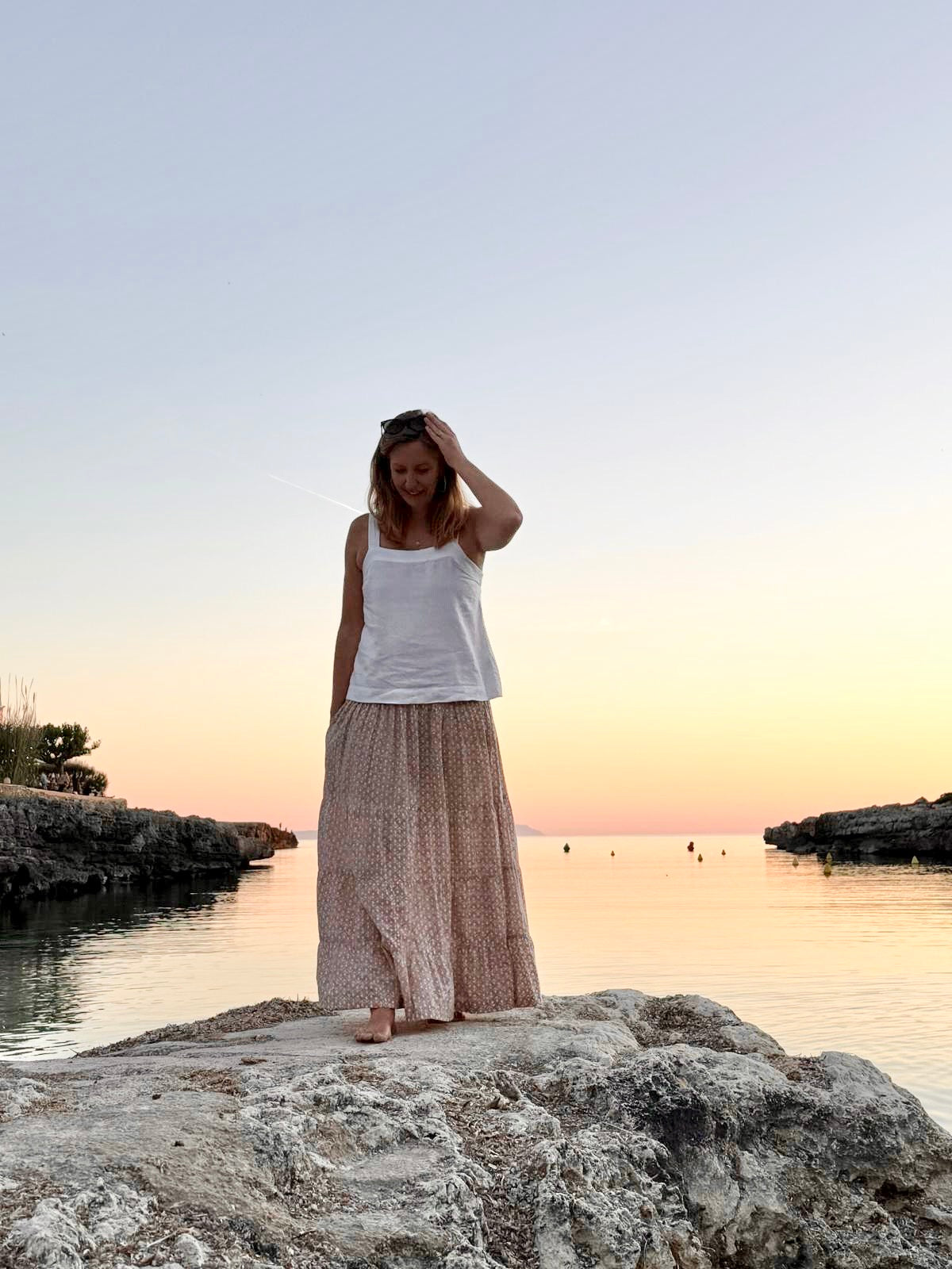 Hand Block Printed Maxi Skirts