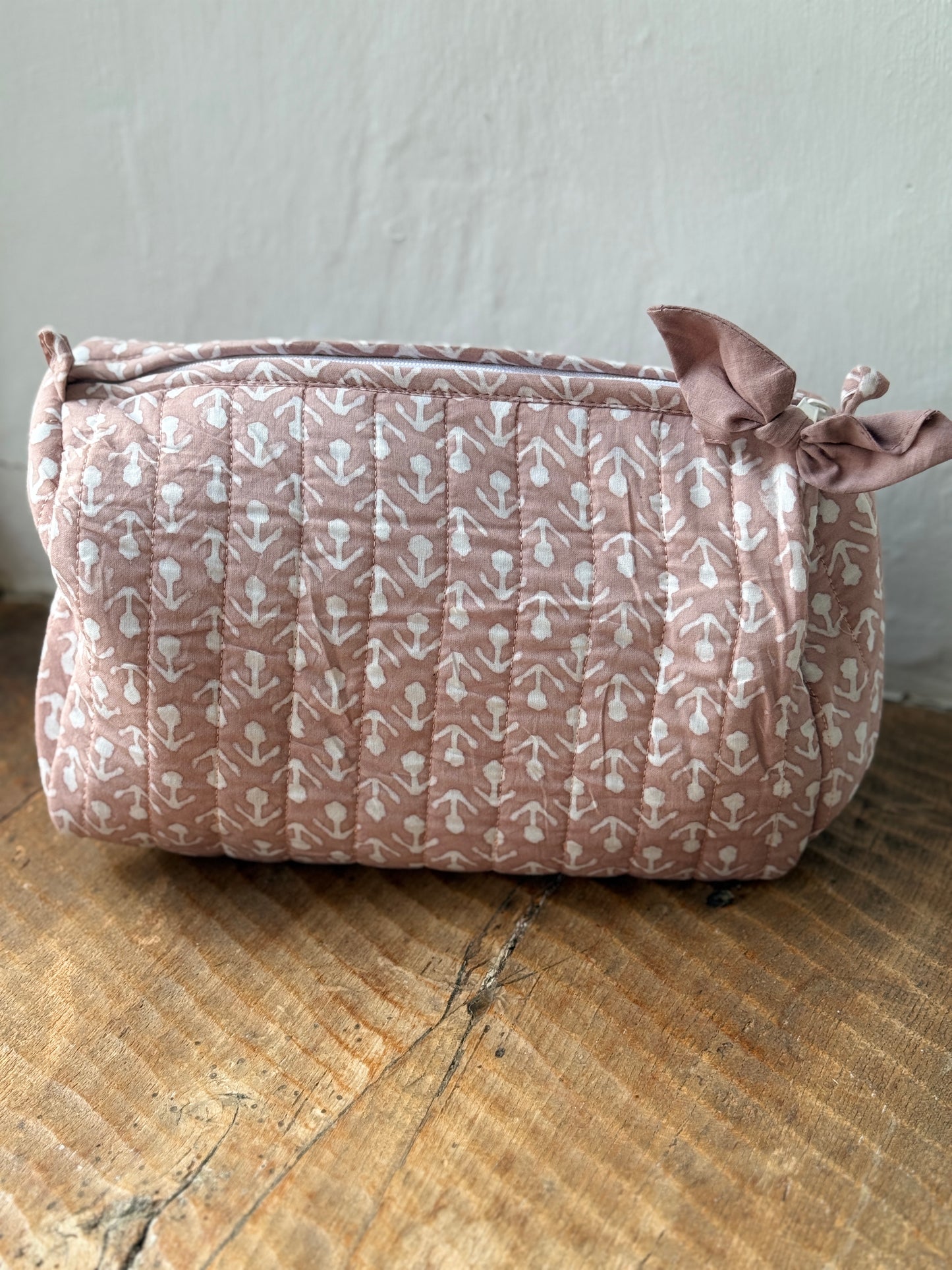 Hand Block Printed Wash Bags
