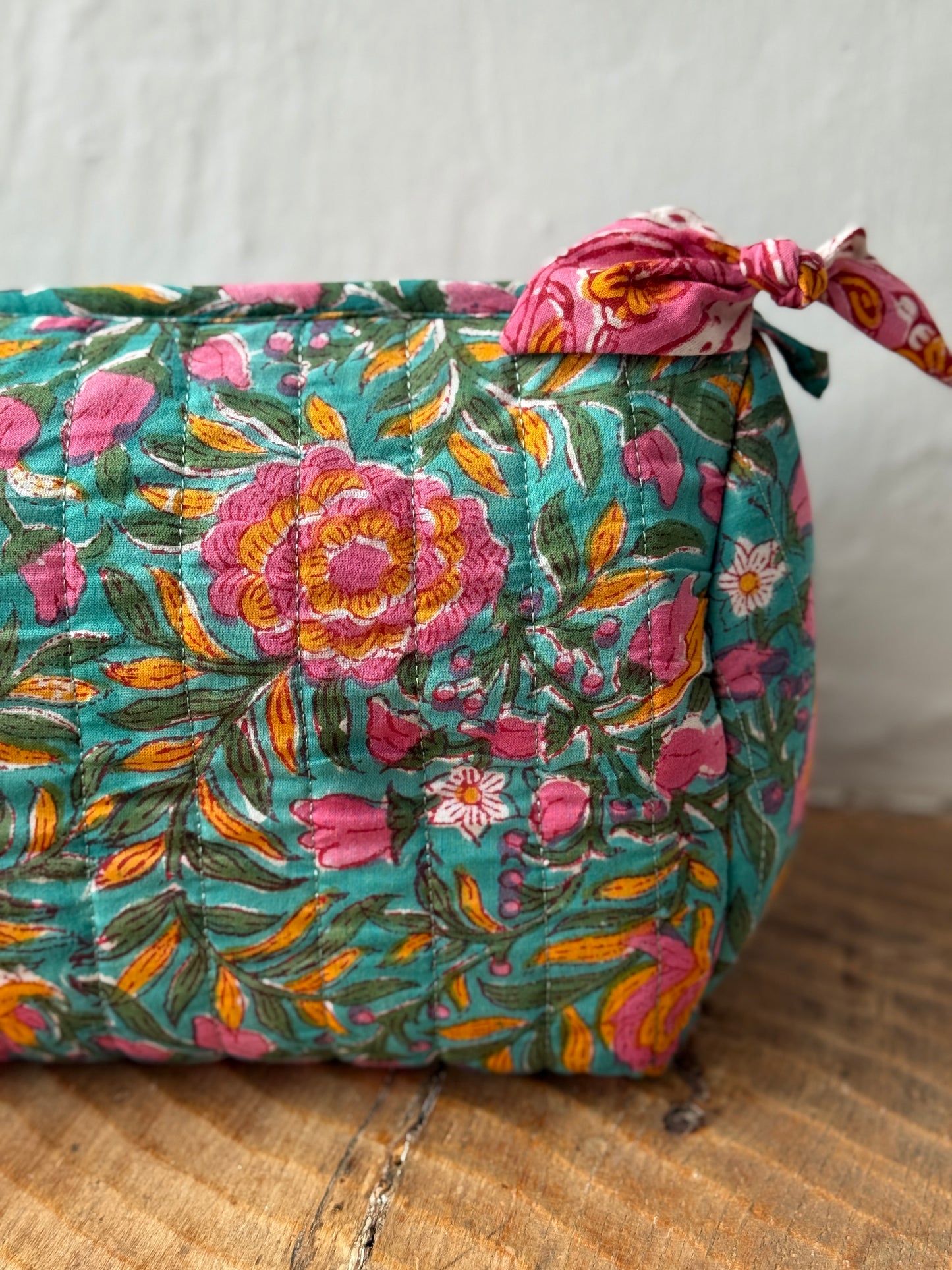 NEW SEASON Hand Block Printed Wash Bags