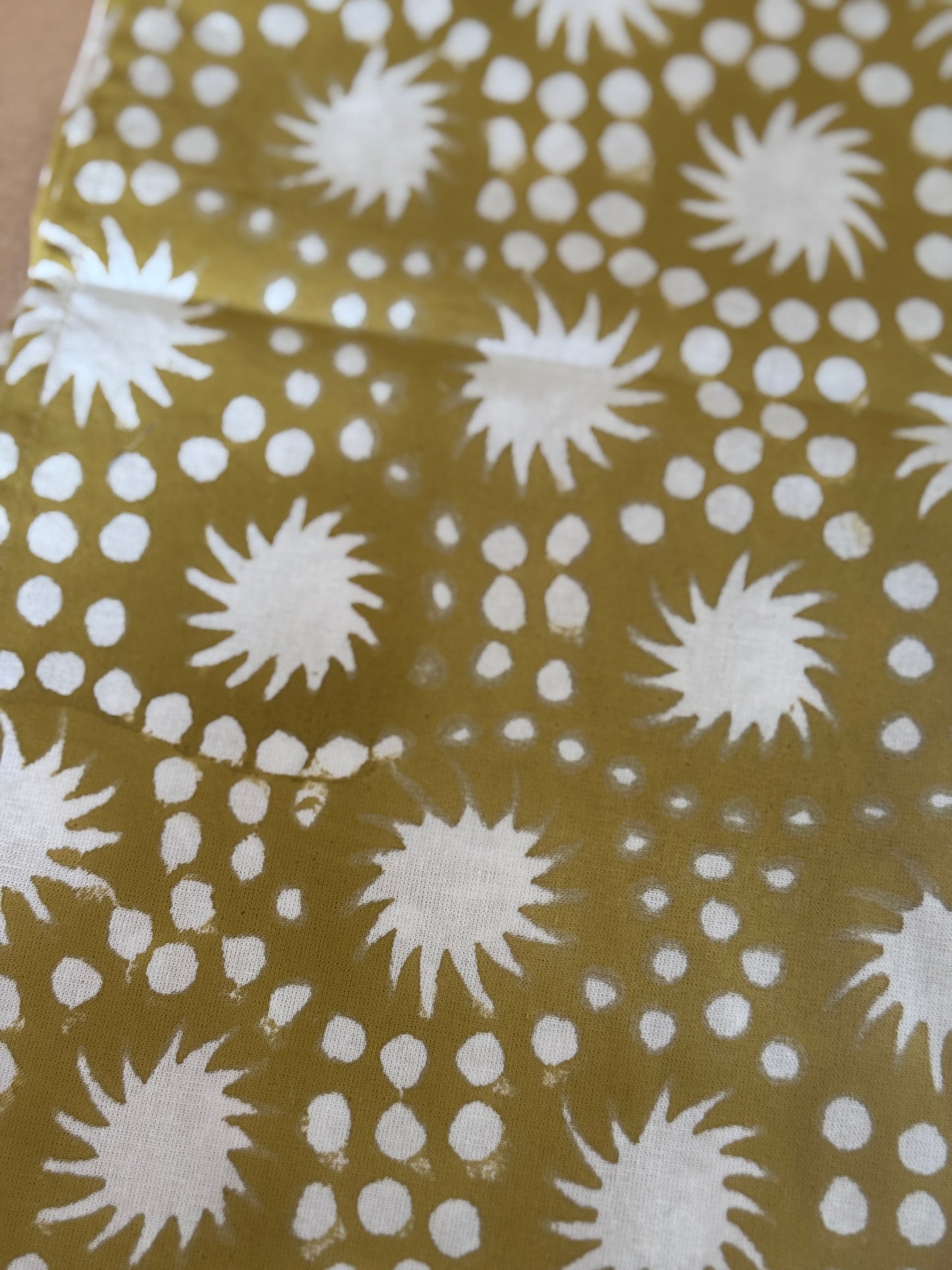 SECONDS Sunburst Block Print Napkins