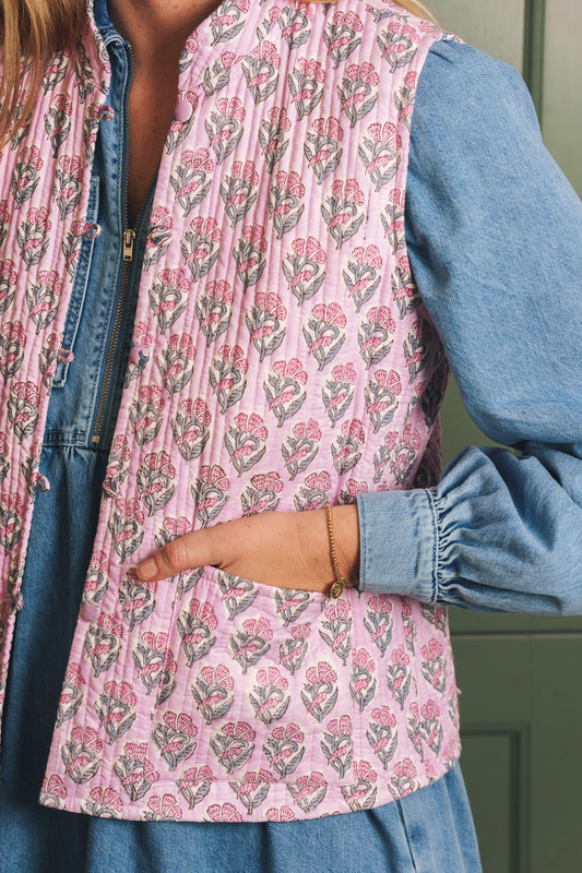 Block Print Waistcoats