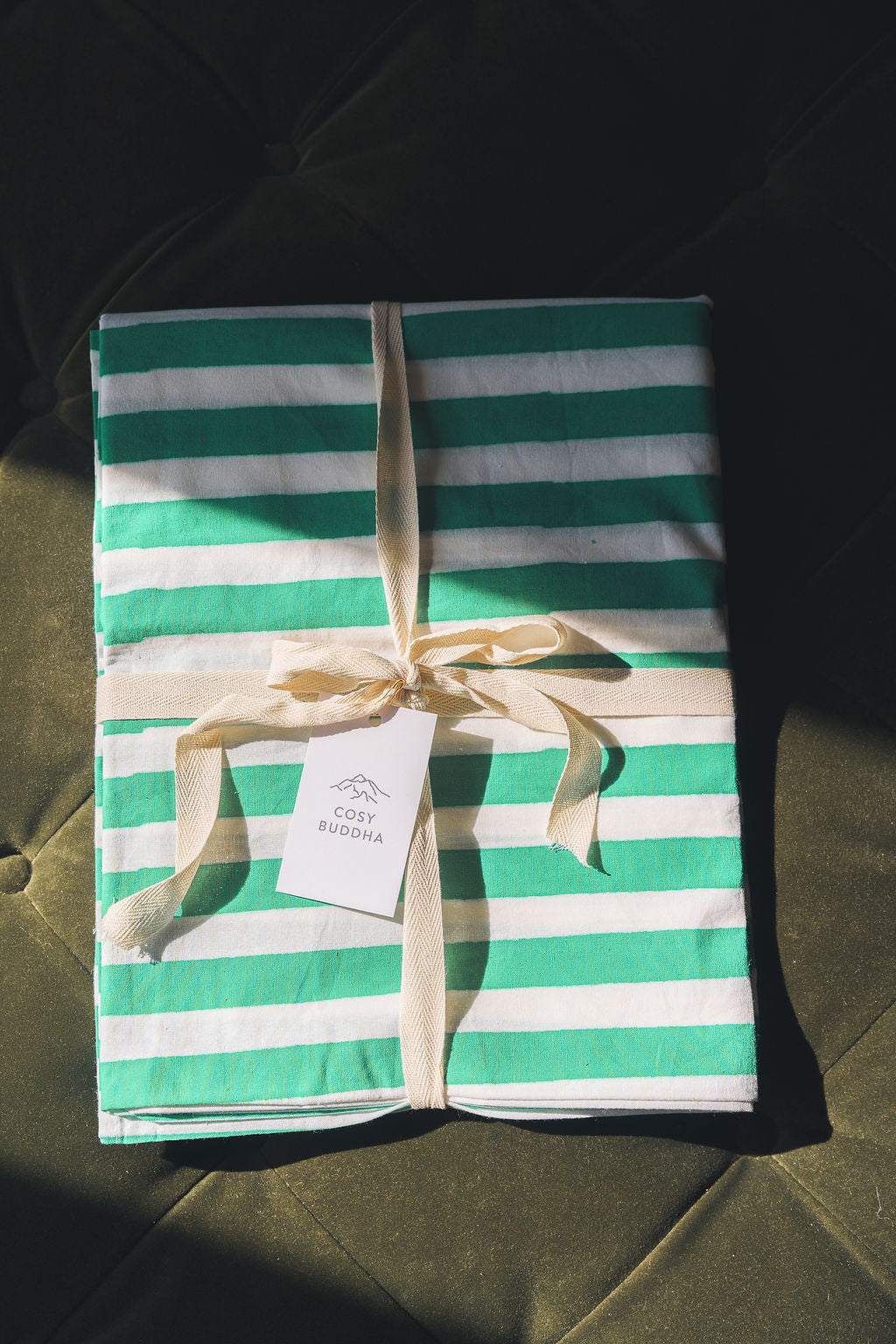 Festive Hand Block Printed Table Cloth