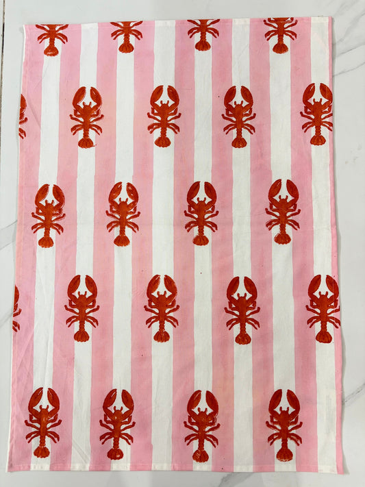 Hand Block Printed Tea Towels