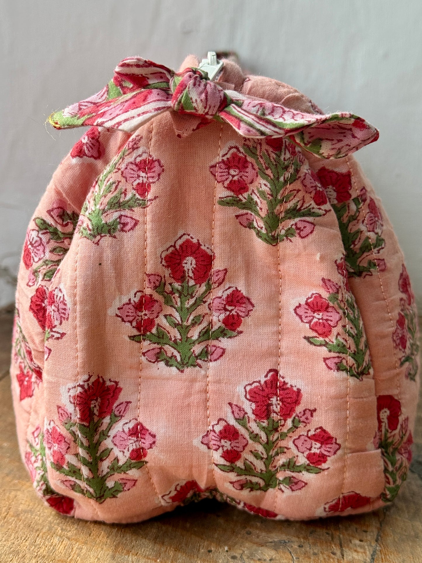 Hand Block Printed Wash Bags