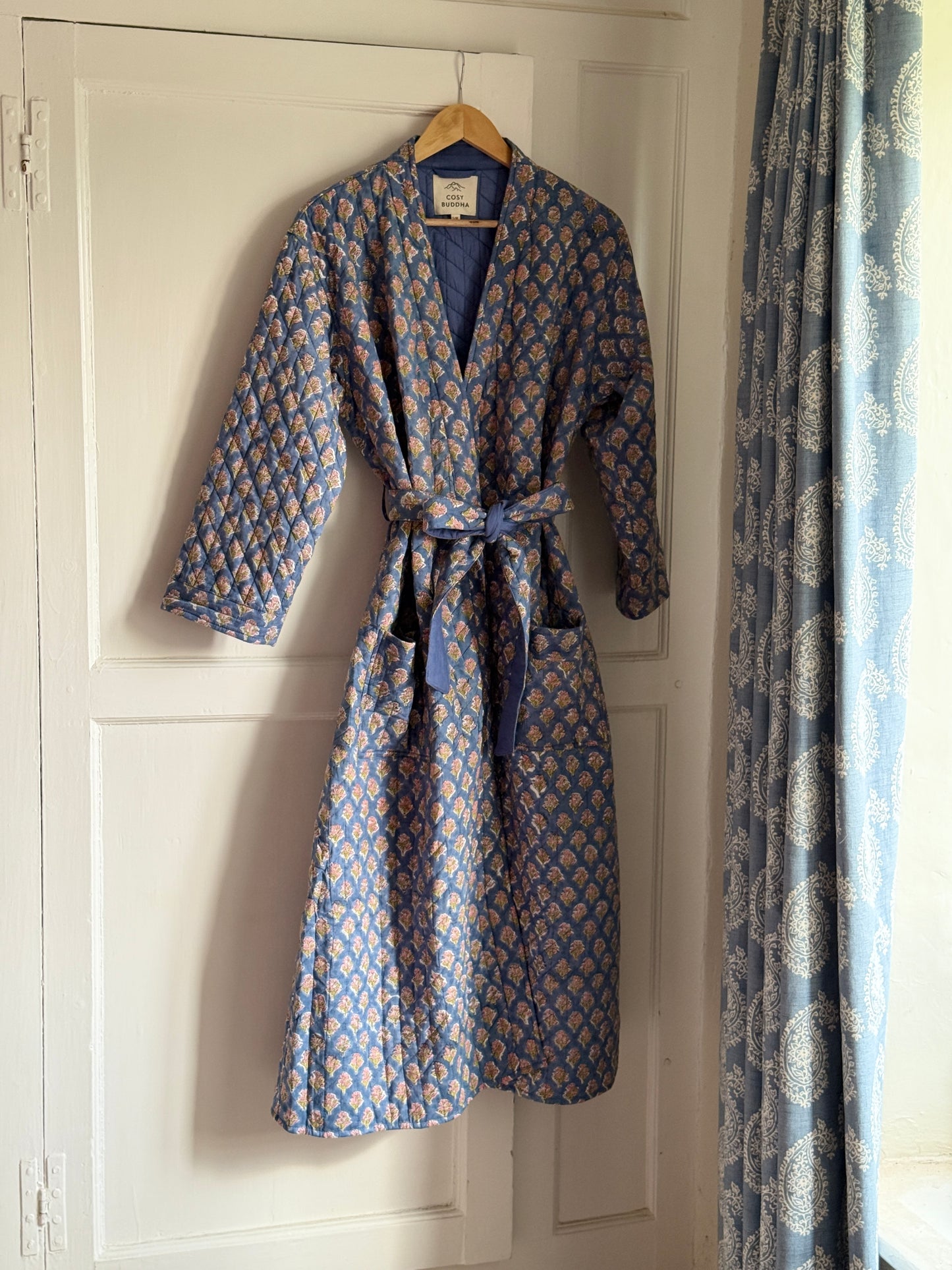 Quilted Block Printed Dressing Gowns