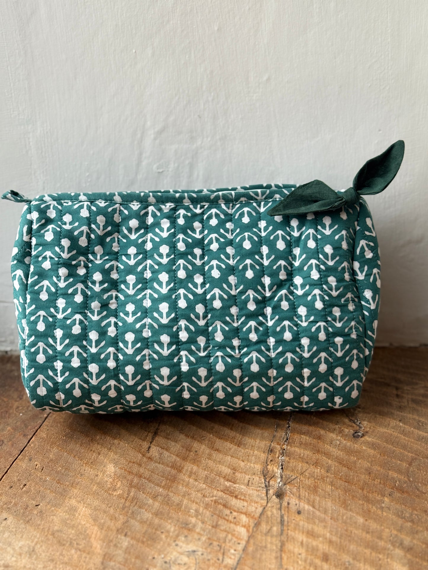 Hand Block Printed Wash Bags