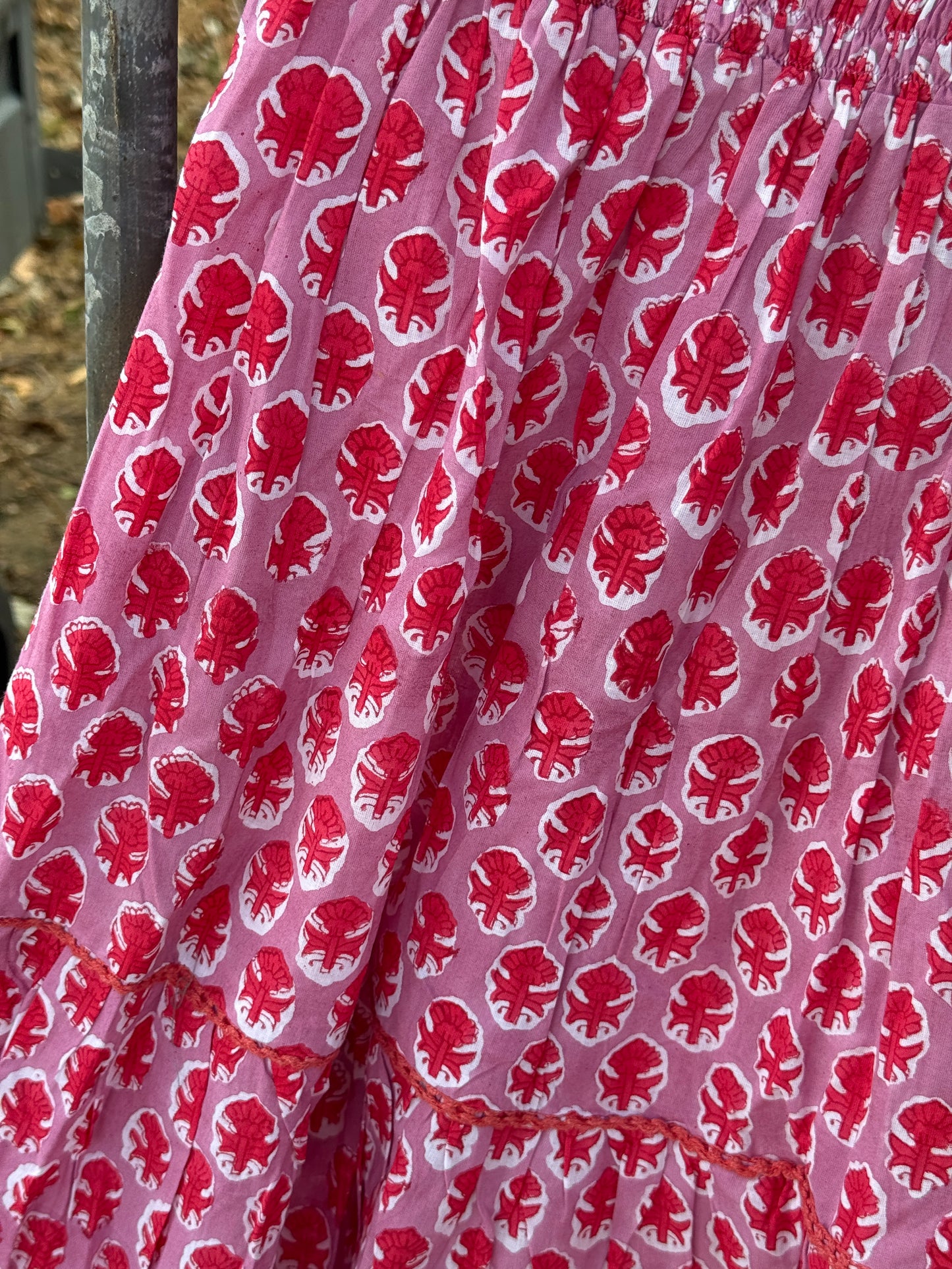 Hand Block Printed Maxi Skirts