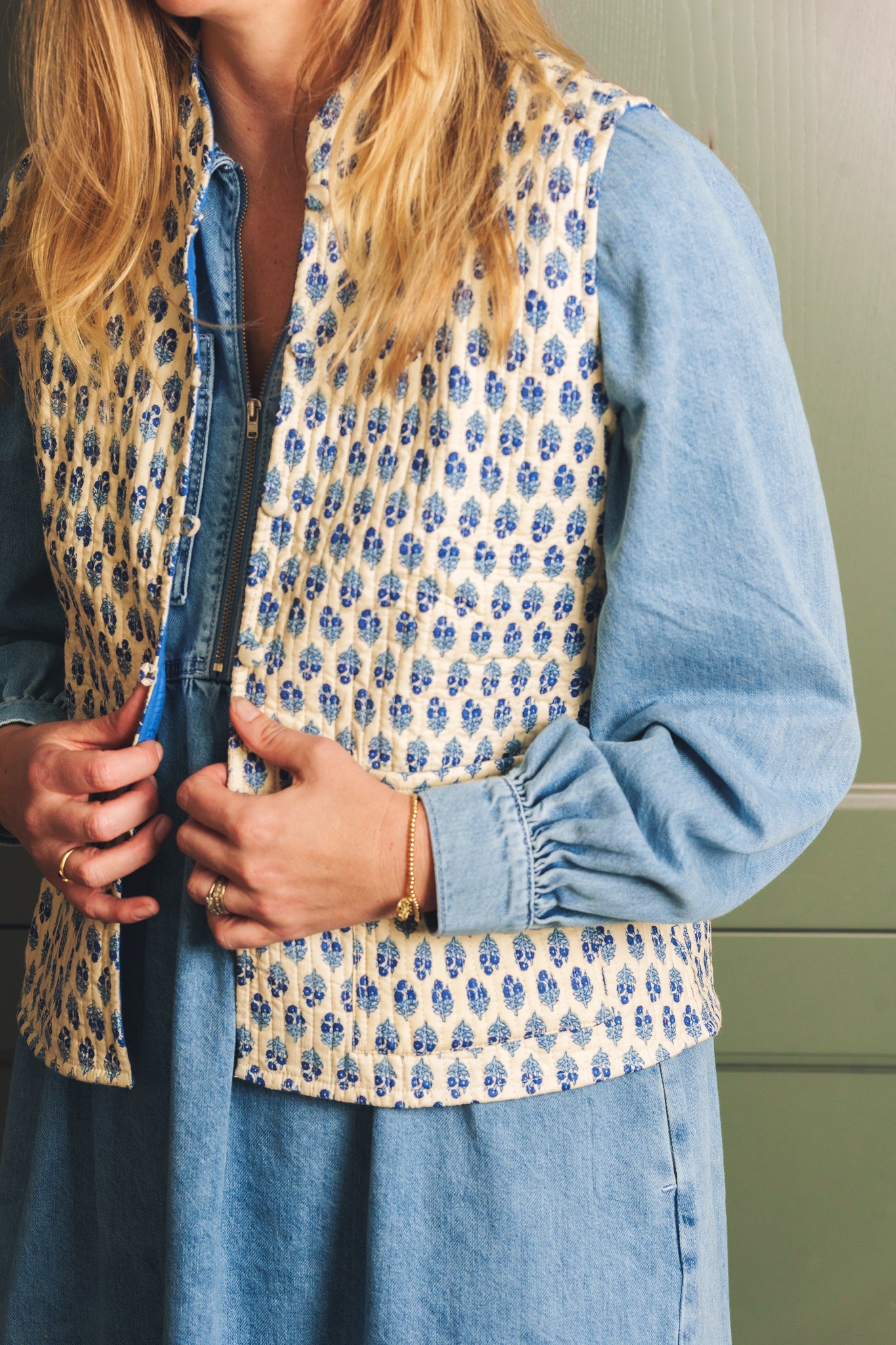 Block Print Waistcoats