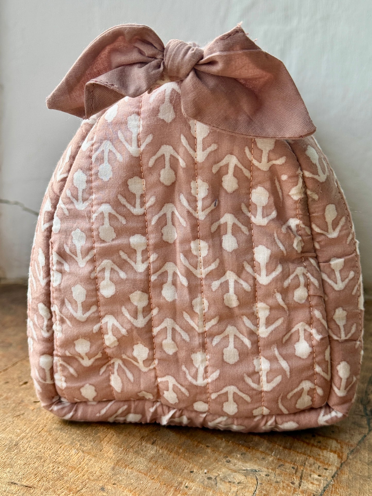 Hand Block Printed Wash Bags