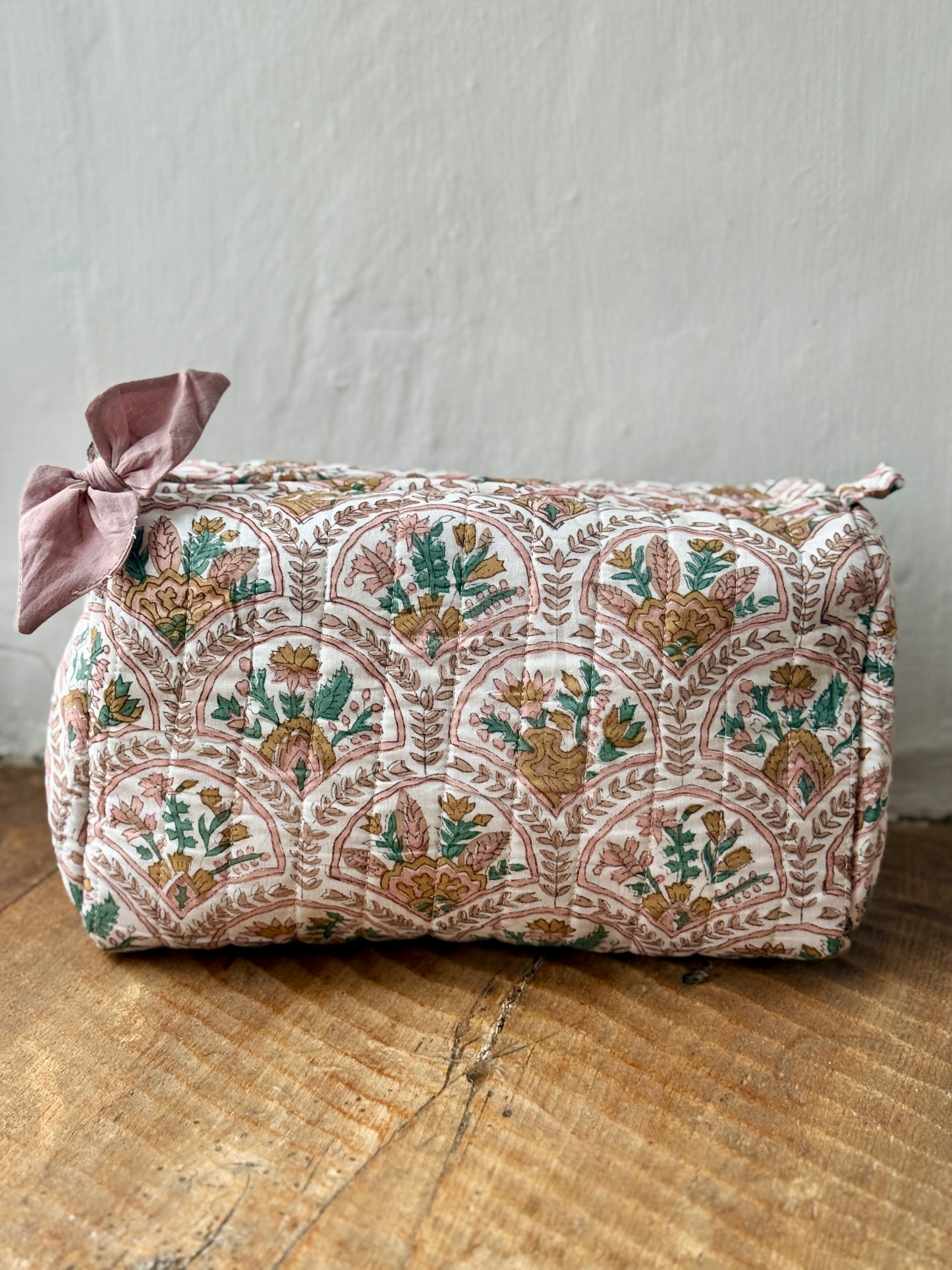 Hand Block Printed Wash Bags