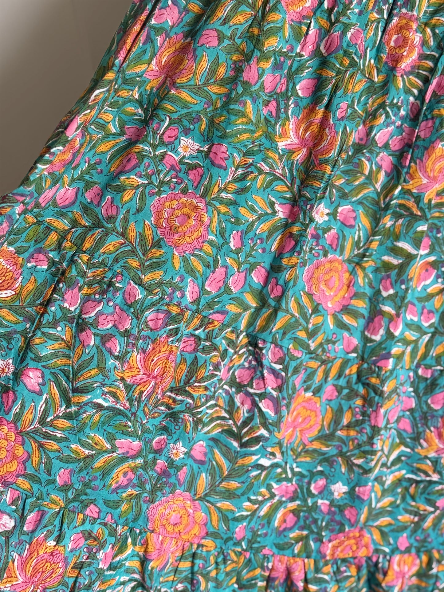 Hand Block Printed Maxi Skirts
