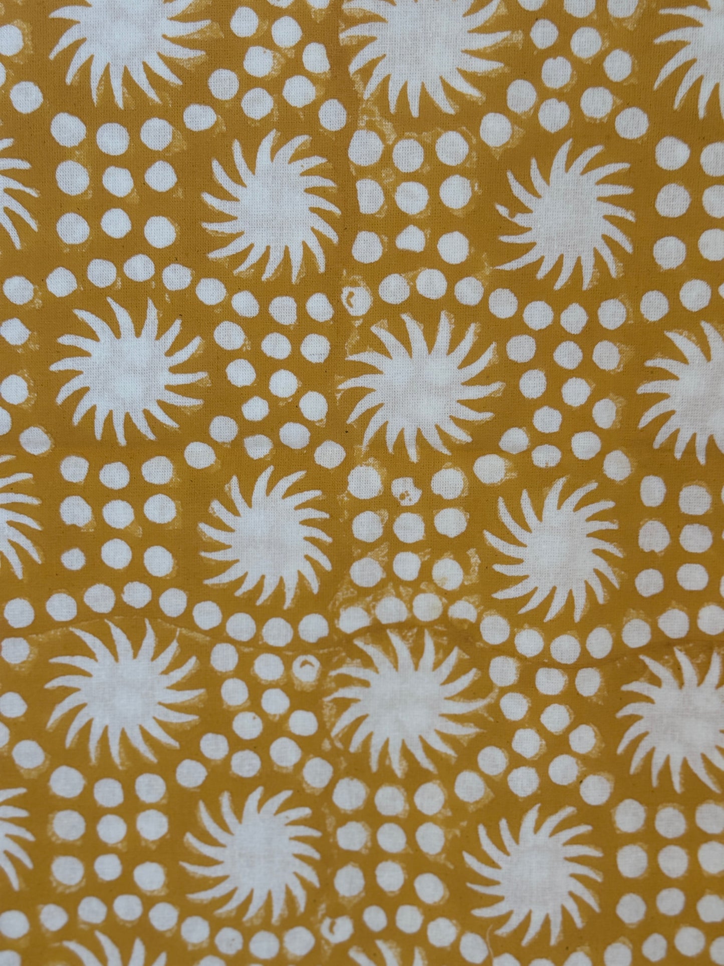 SECONDS Sunburst Block Print Tablecloths
