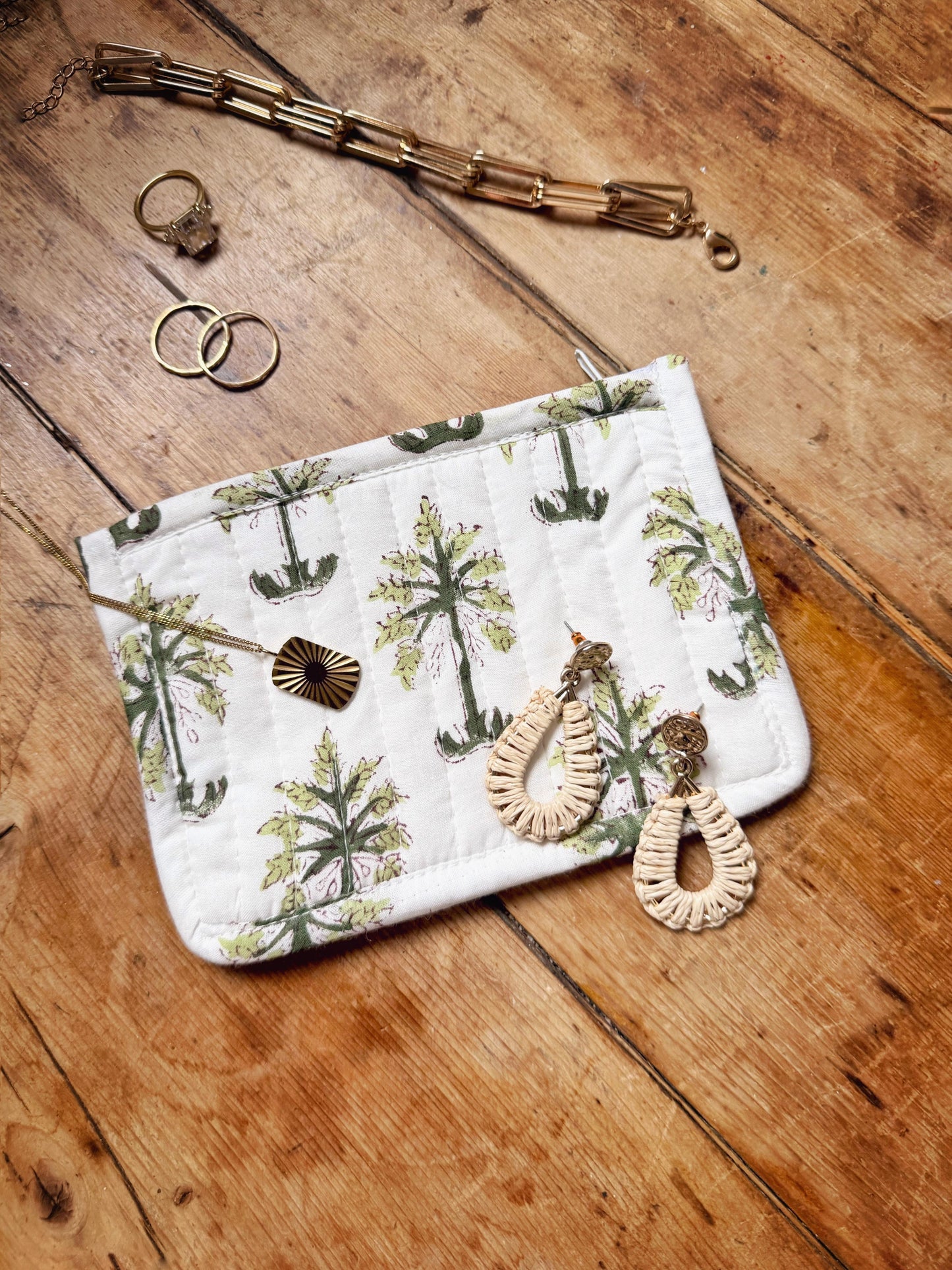 Block Print Coin Purses