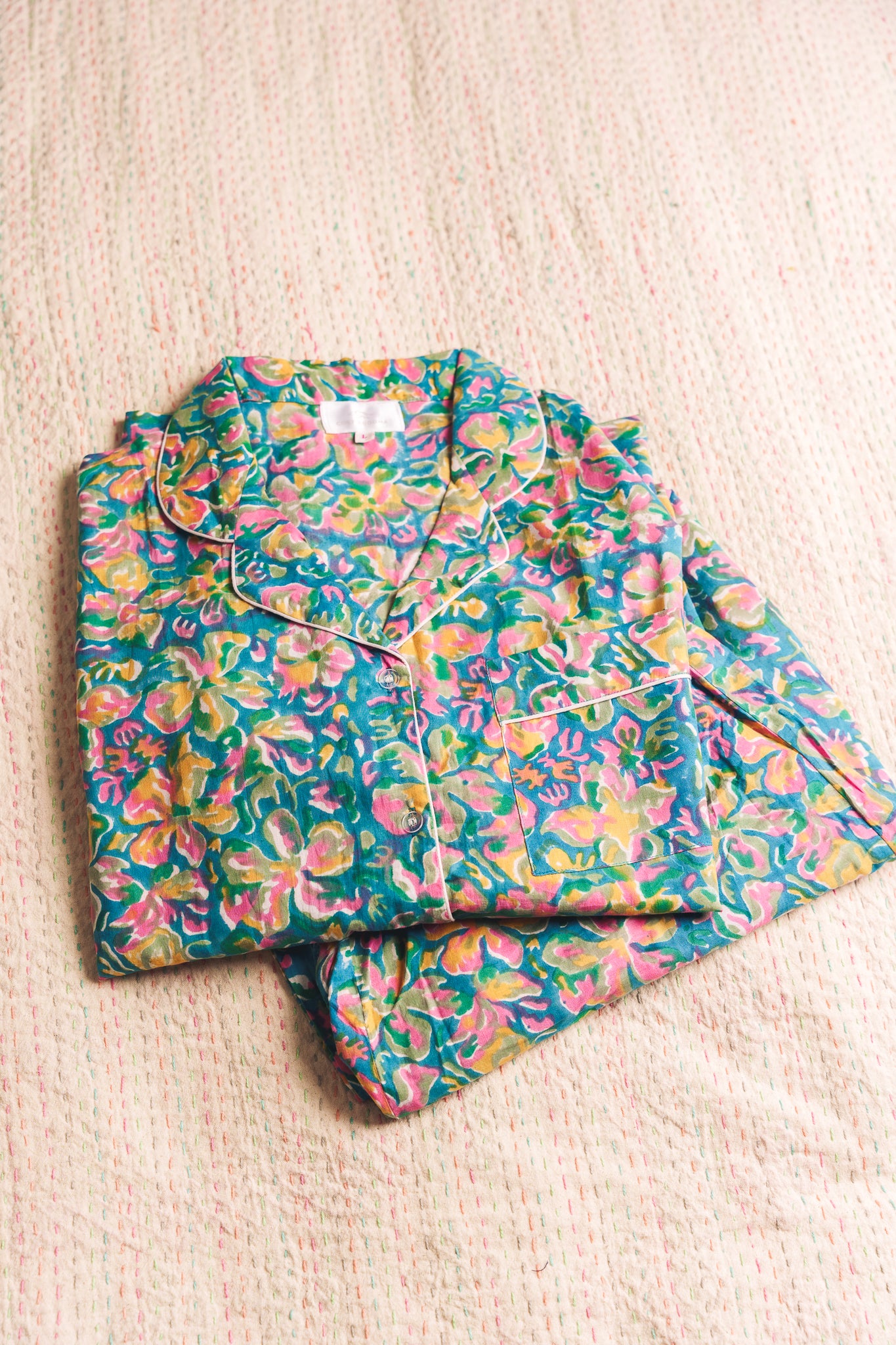 Cotton Print Pyjamas