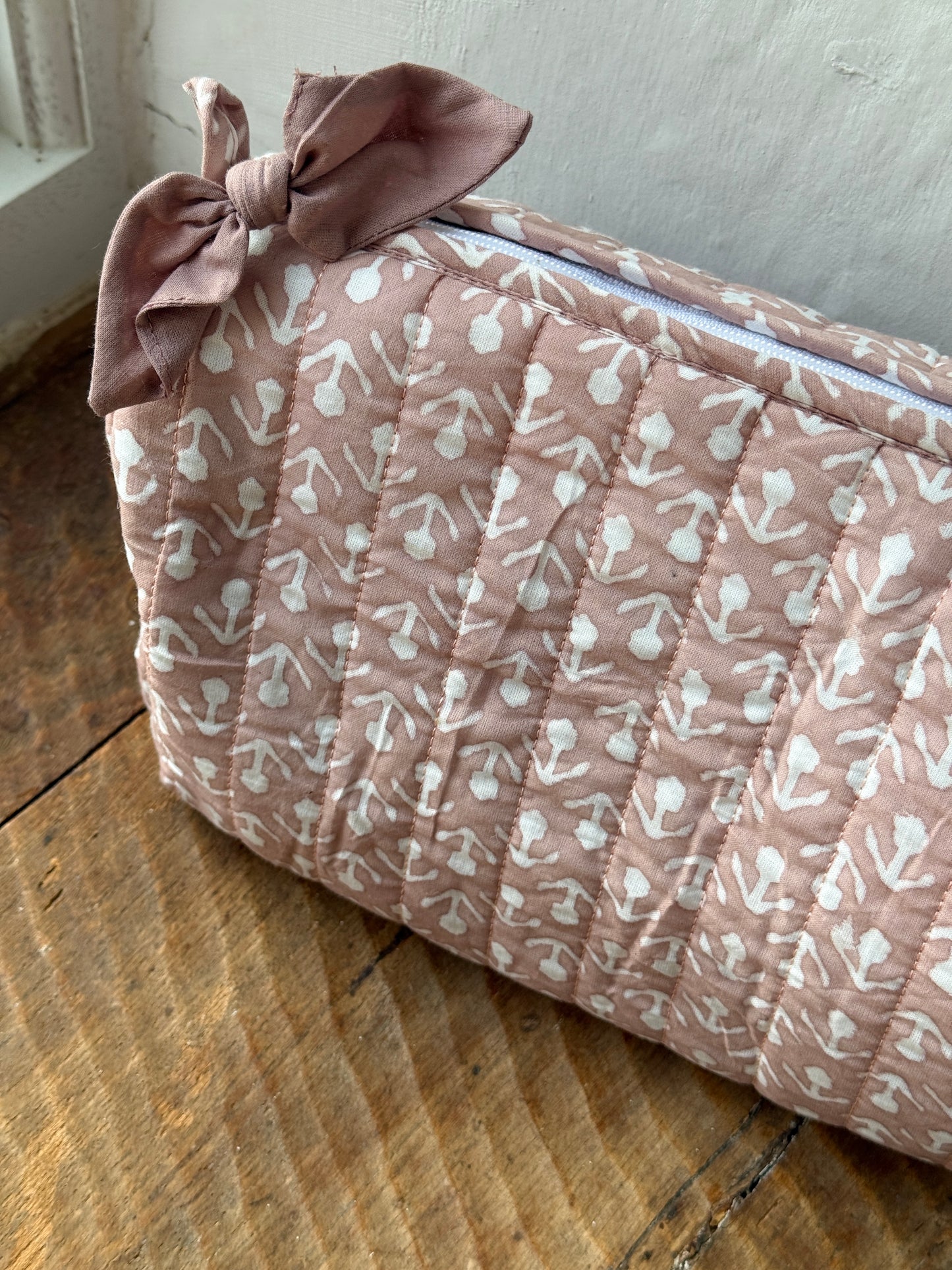 Hand Block Printed Wash Bags