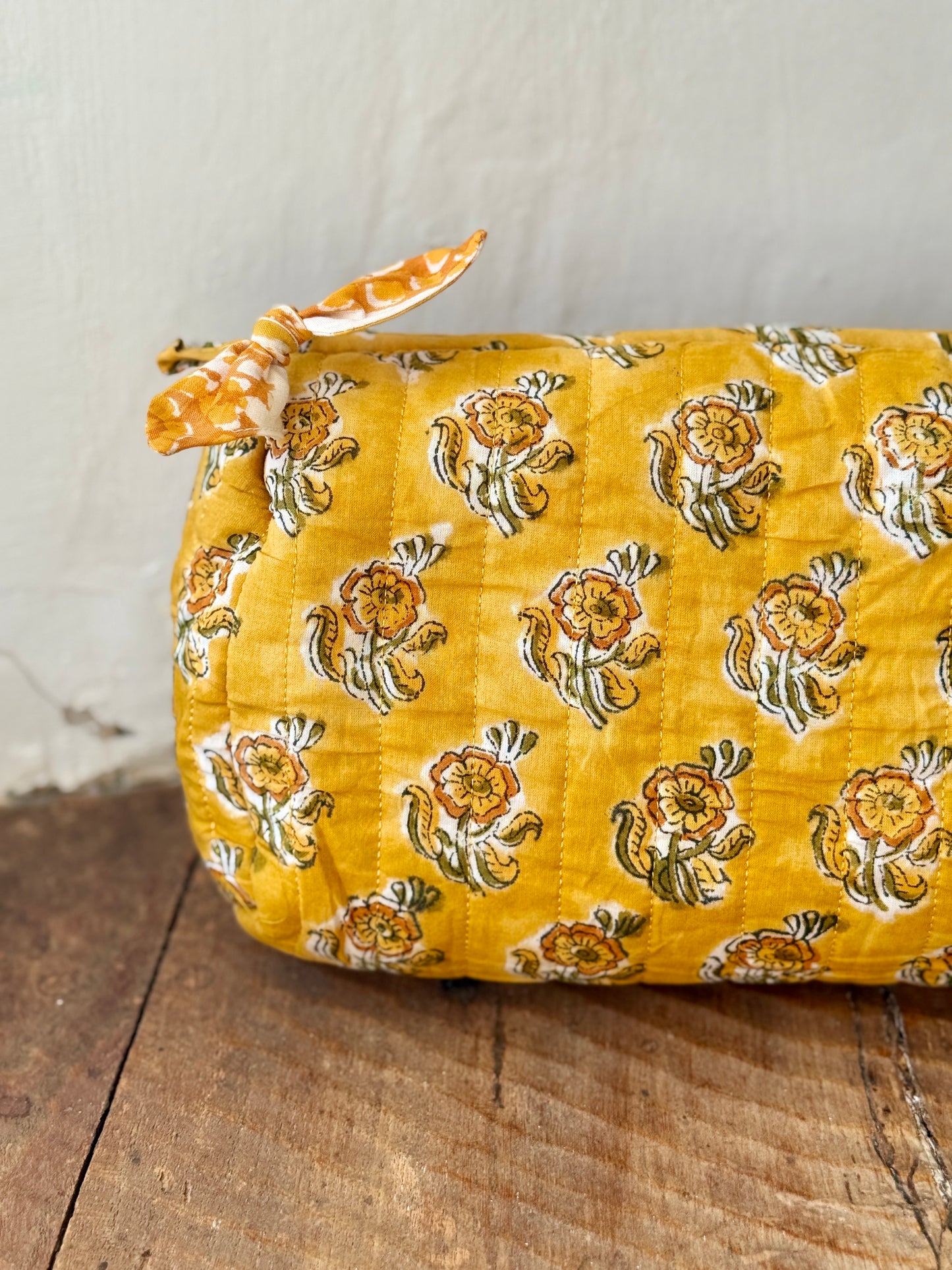 NEW SEASON Hand Block Printed Wash Bags