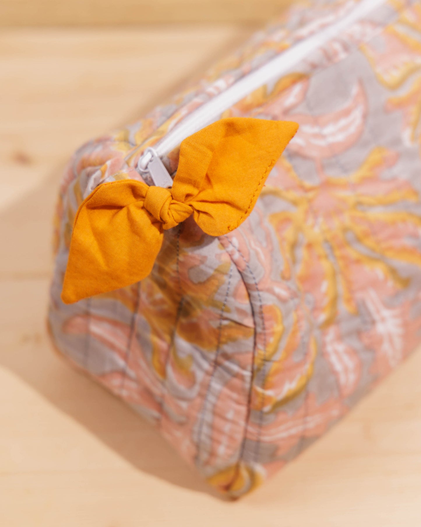 Hand Block Printed Wash Bags