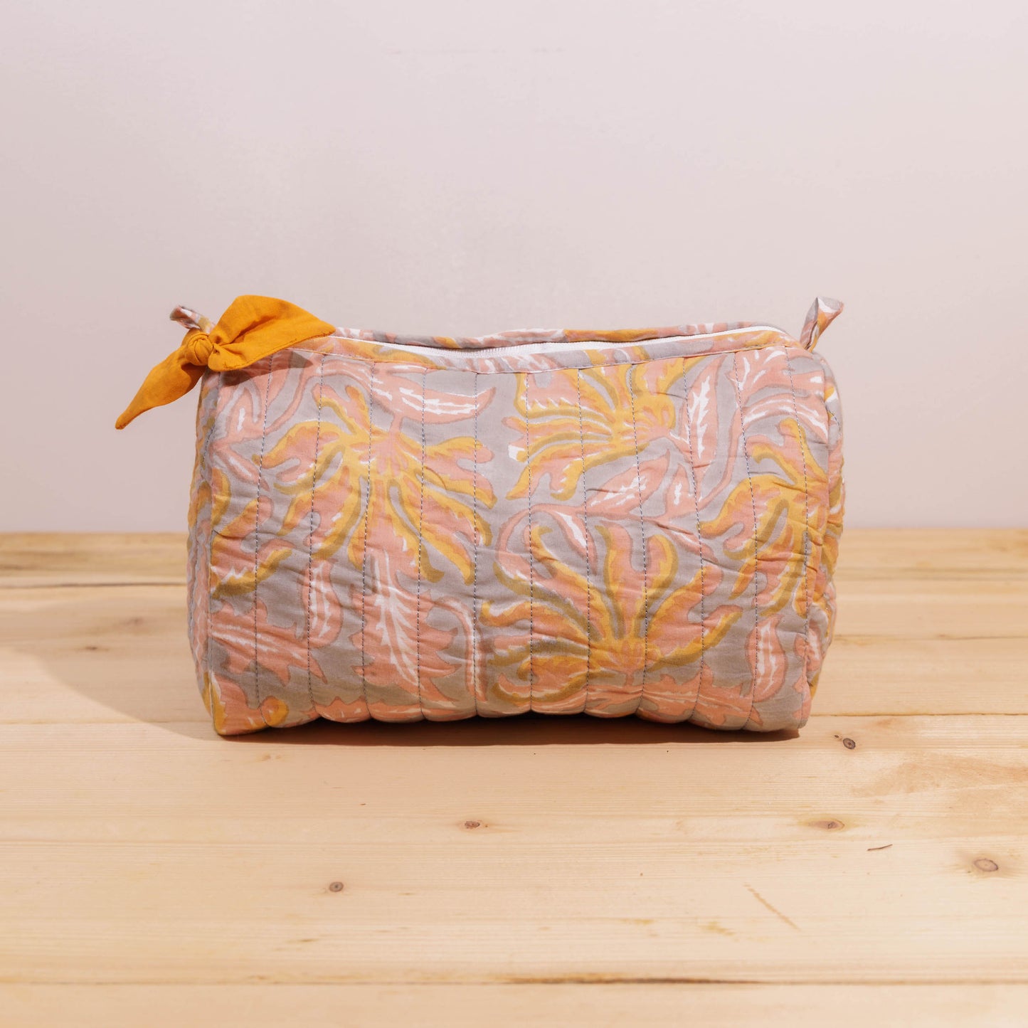 Hand Block Printed Wash Bags