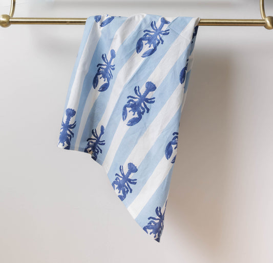 Hand Block Printed Tea Towels