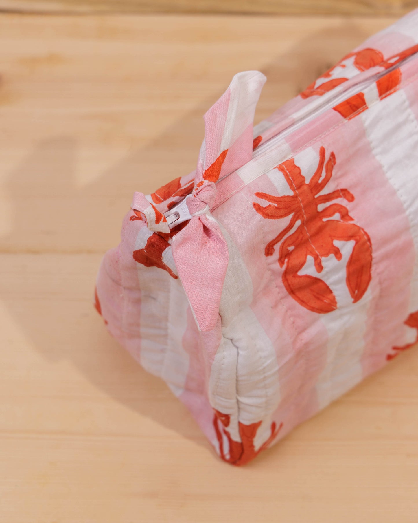 Hand Block Printed Wash Bags