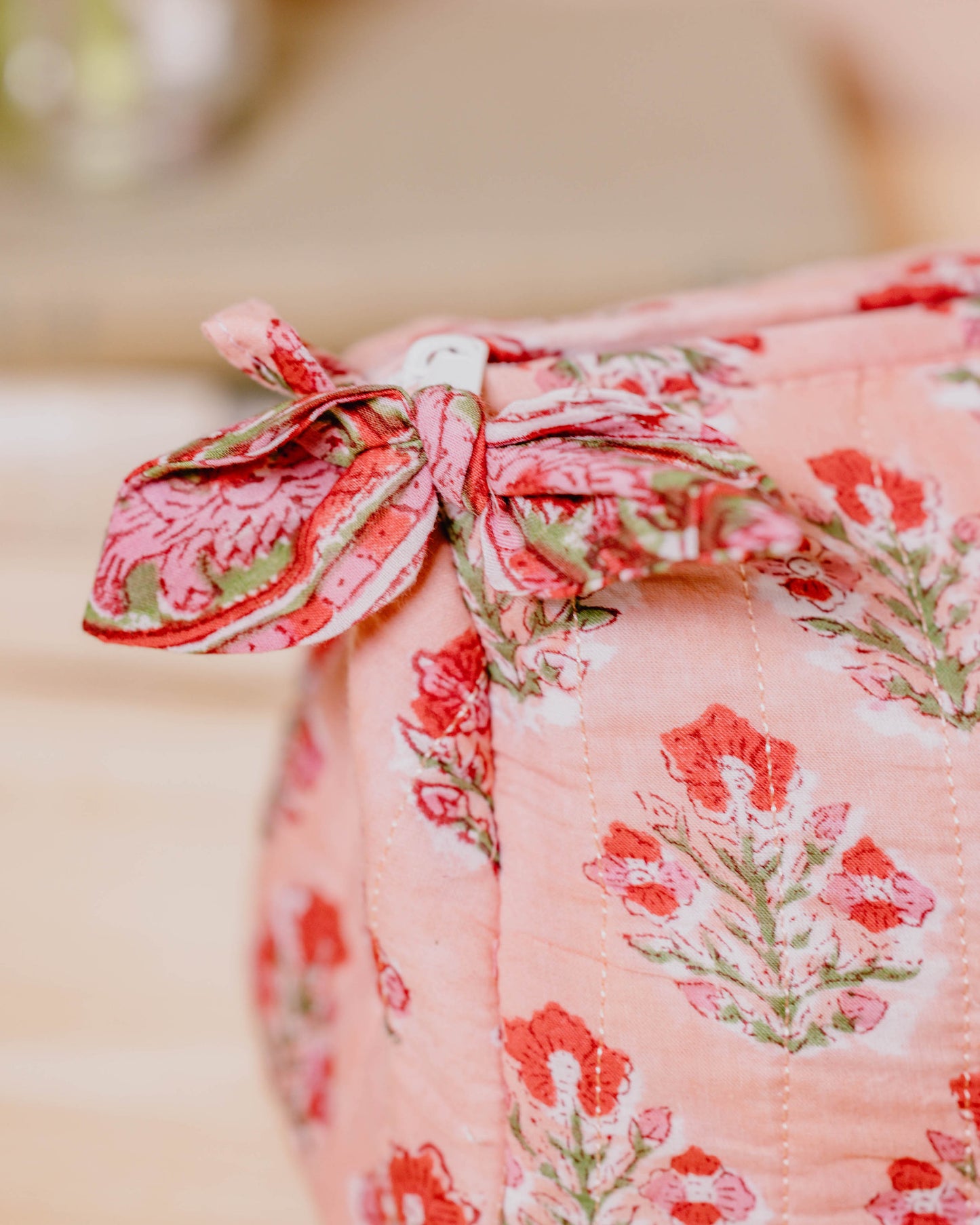 Hand Block Printed Wash Bags
