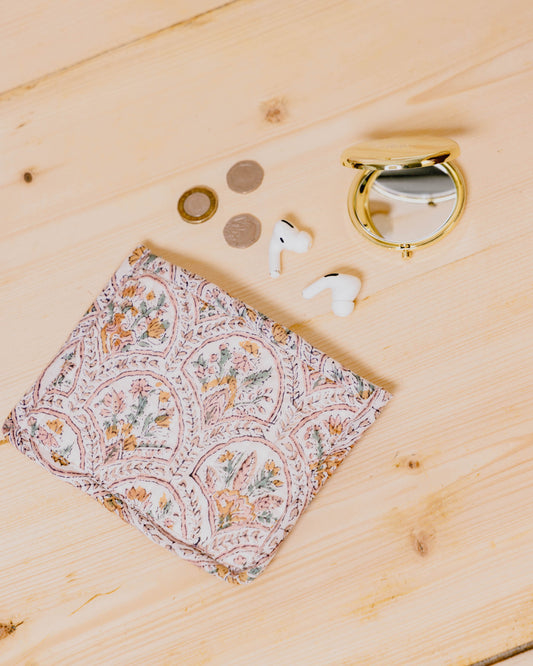 Block Print Flat Pouches