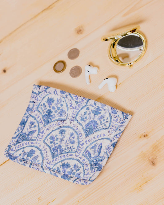 Block Print Flat Pouches