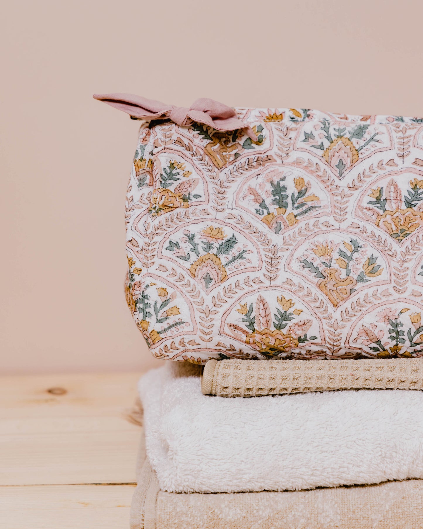 Hand Block Printed Wash Bags