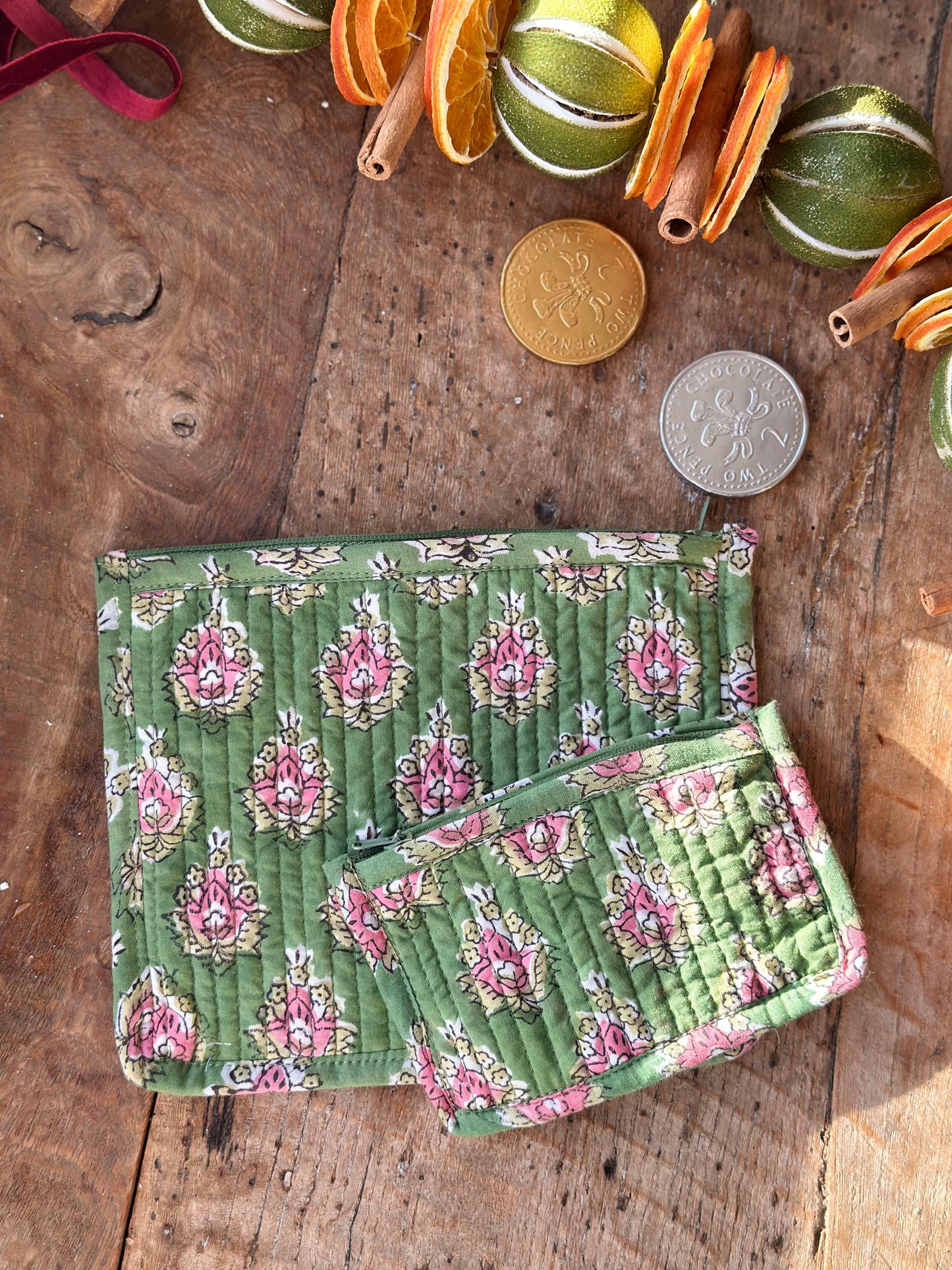 Block Print Purses & Pouches