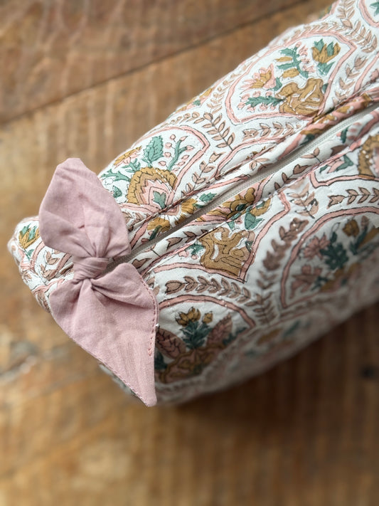 Hand Block Printed Wash Bags