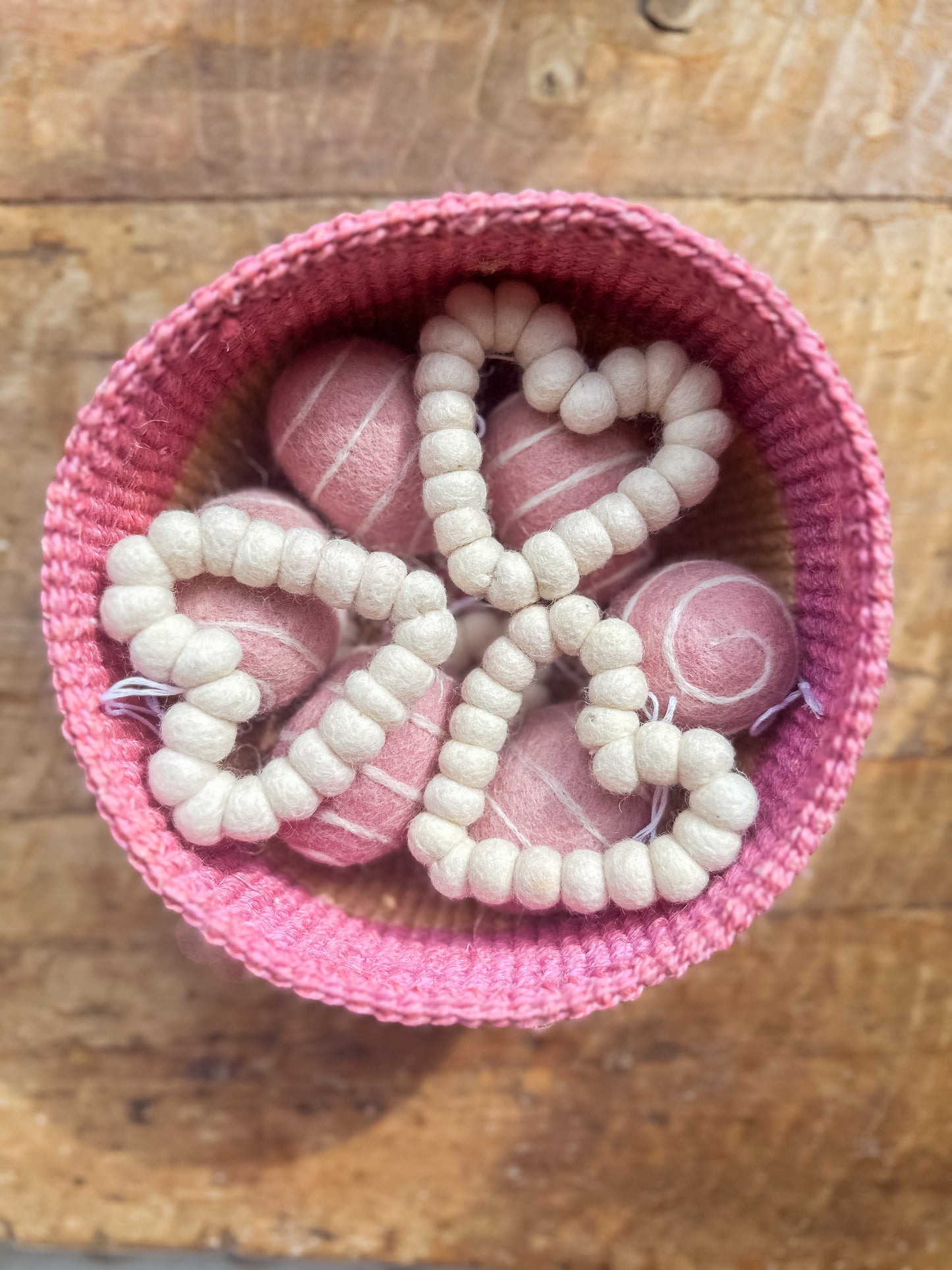 Felt Pom Pom Decorations