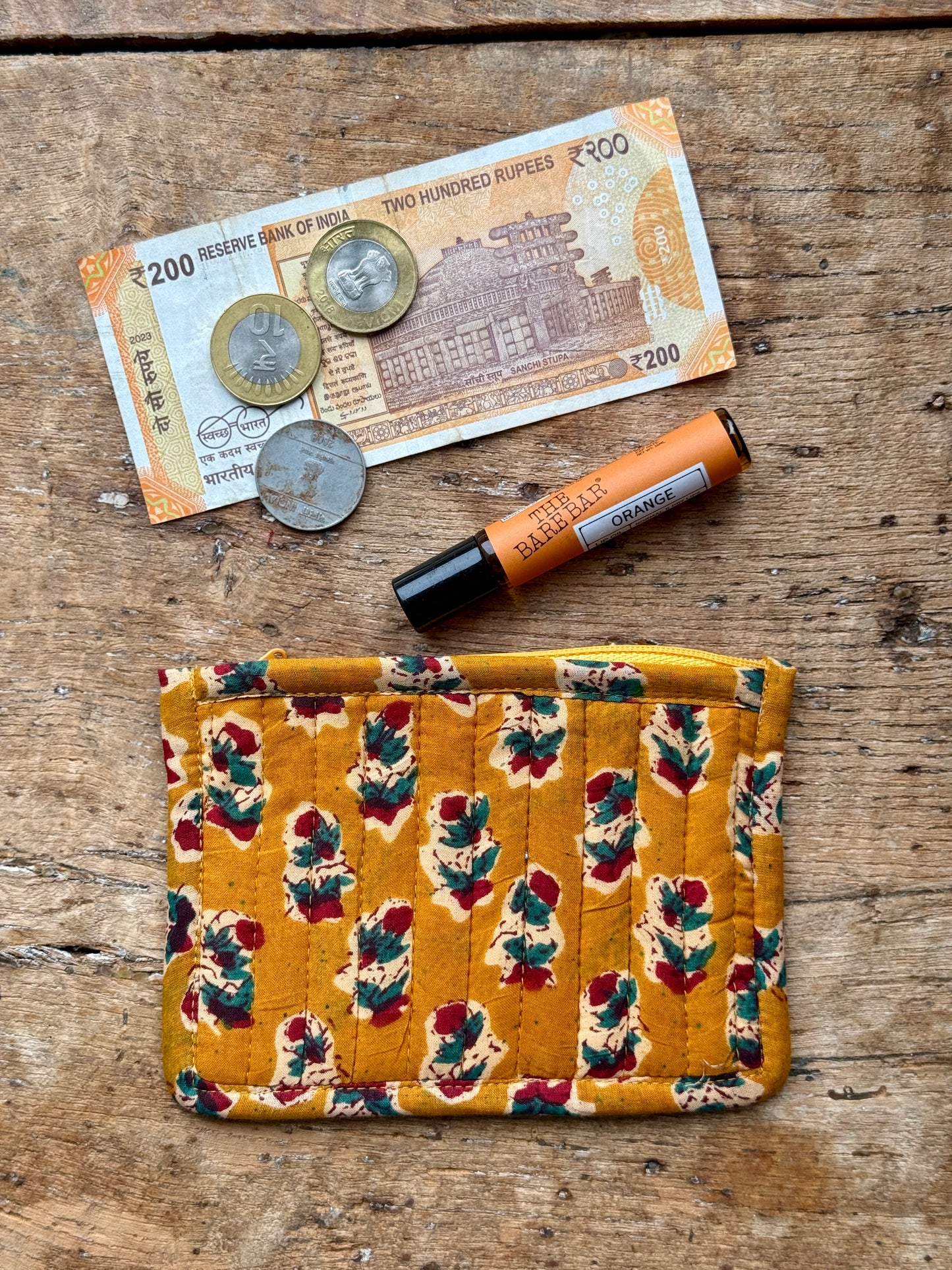 Block Print Coin Purses