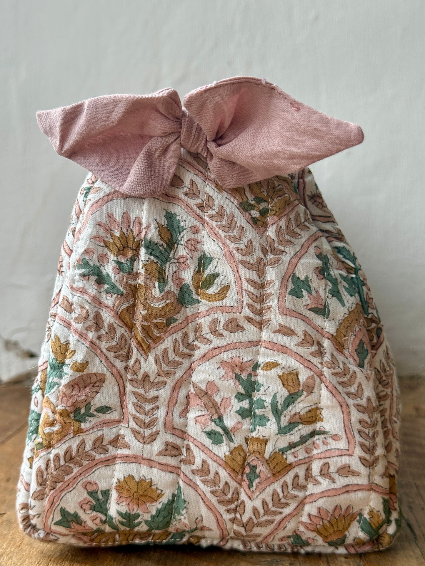 Hand Block Printed Wash Bags