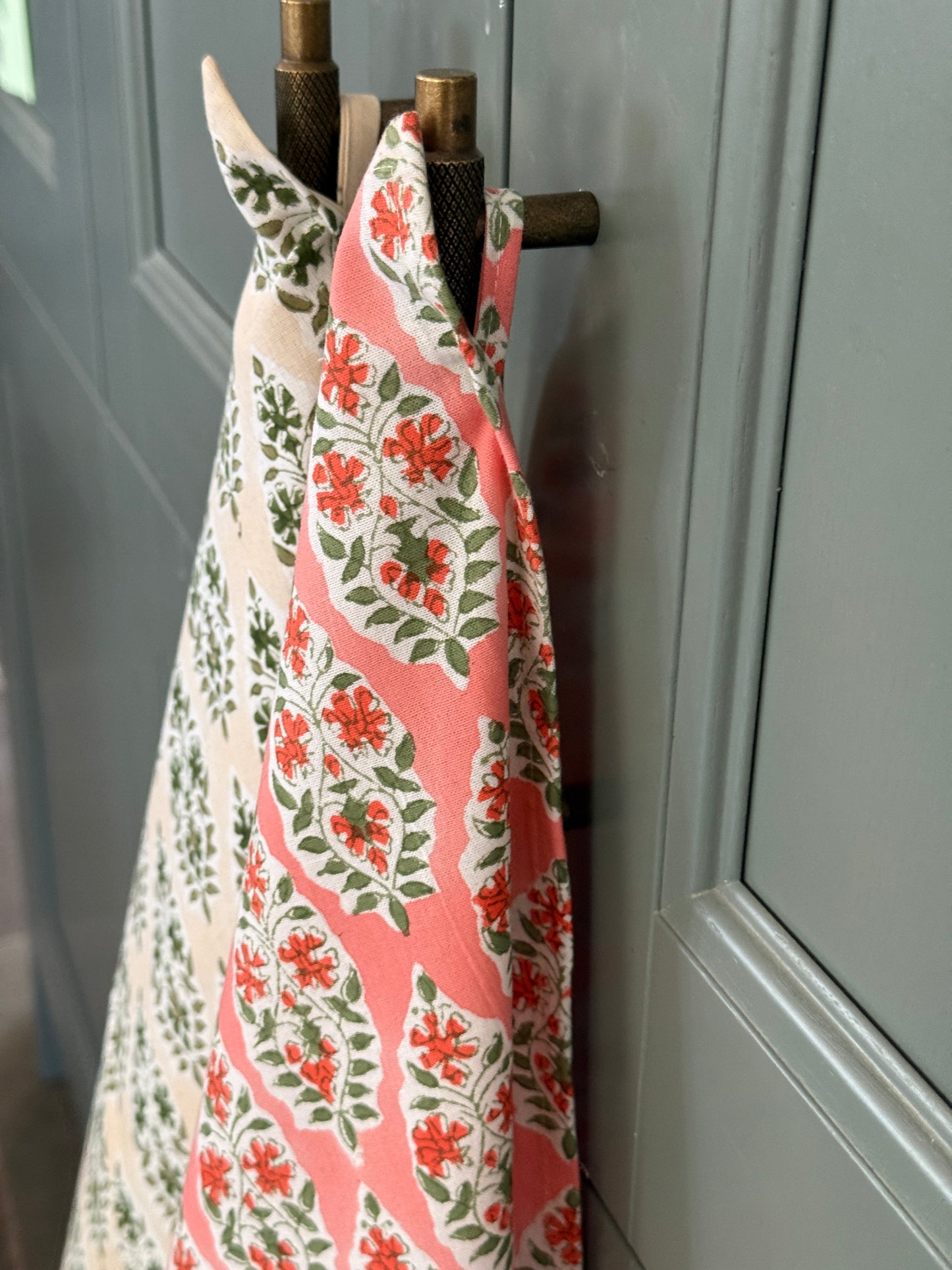 Hand Block Printed Tea Towels