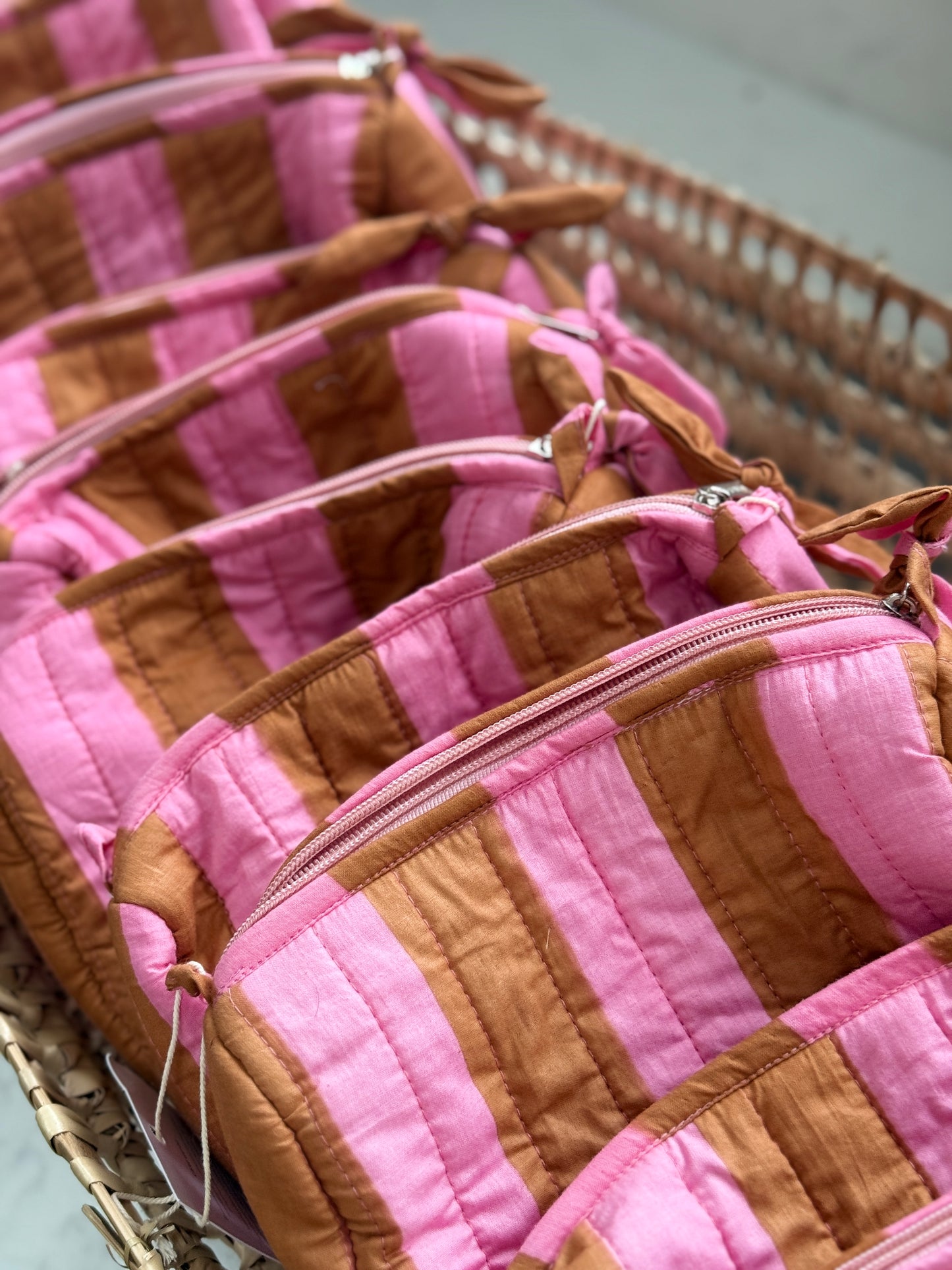 NEW SEASON Hand Block Printed Wash Bags