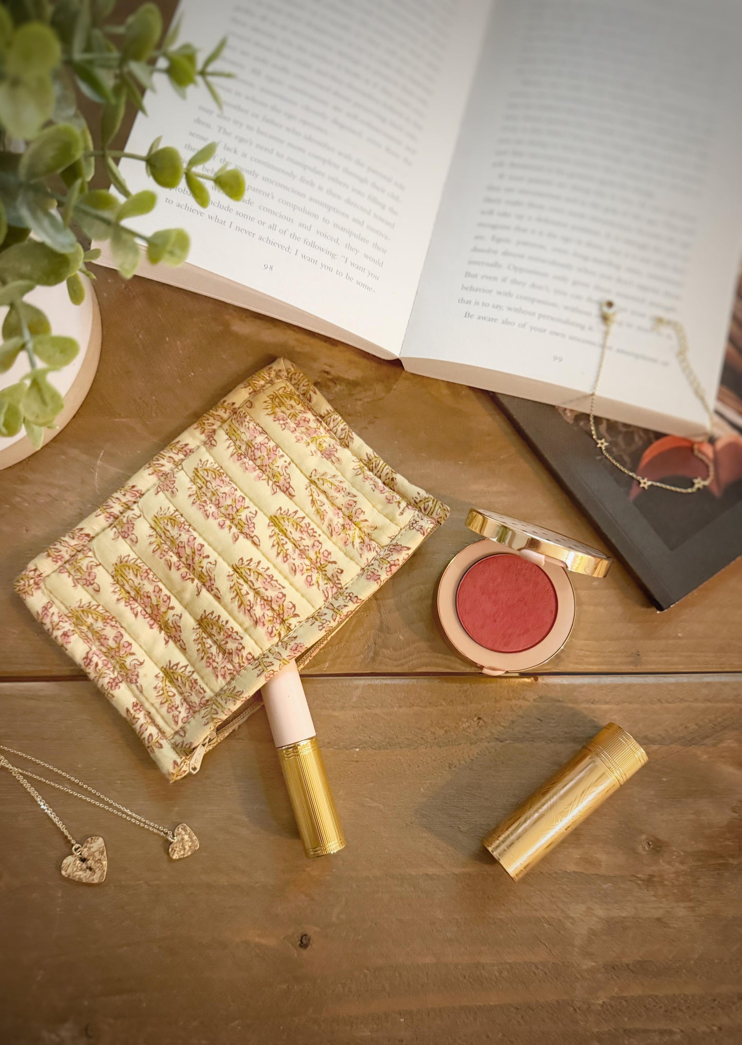 Block Print Coin Purses