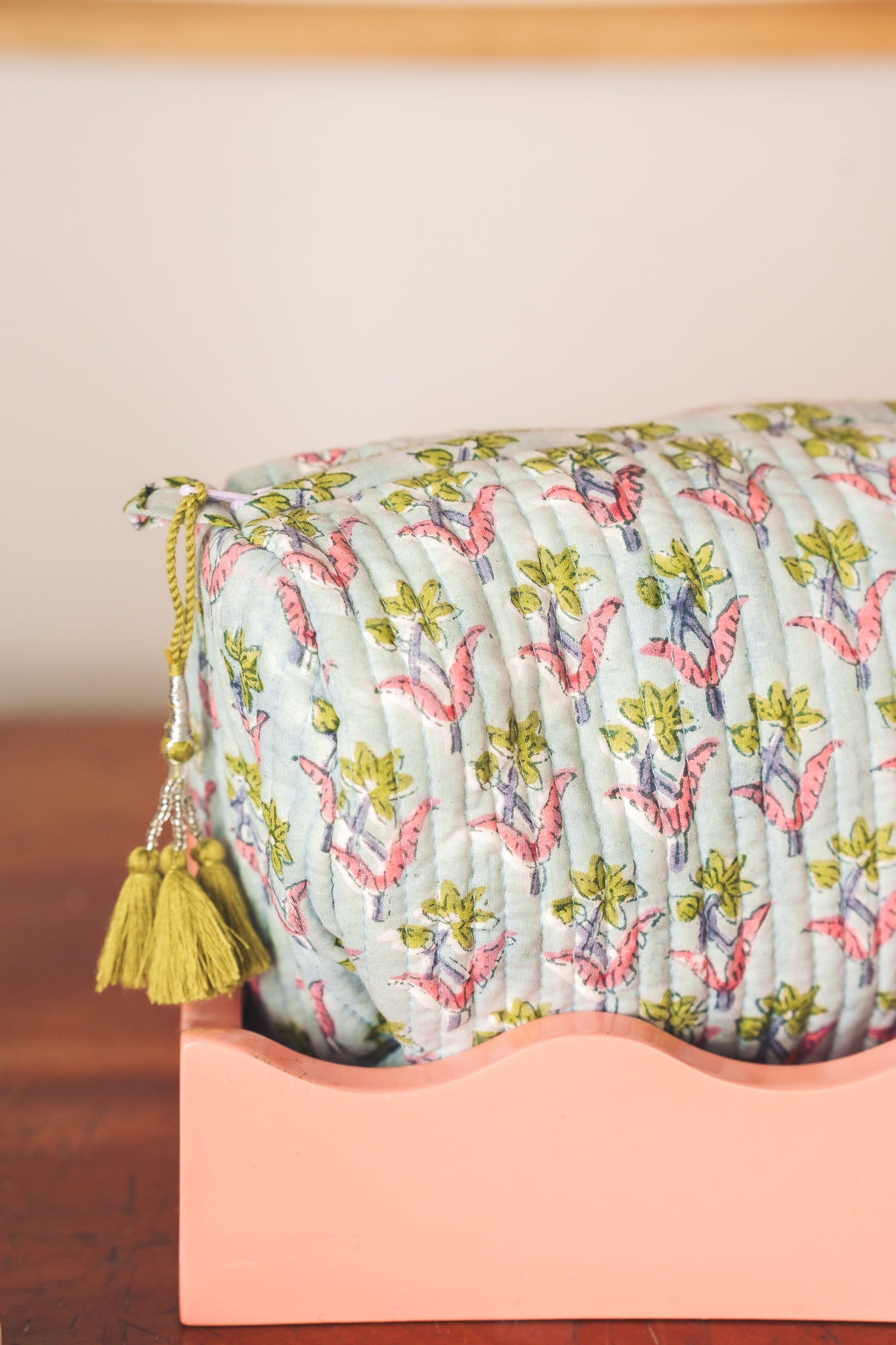 Hand Block Printed Wash Bags